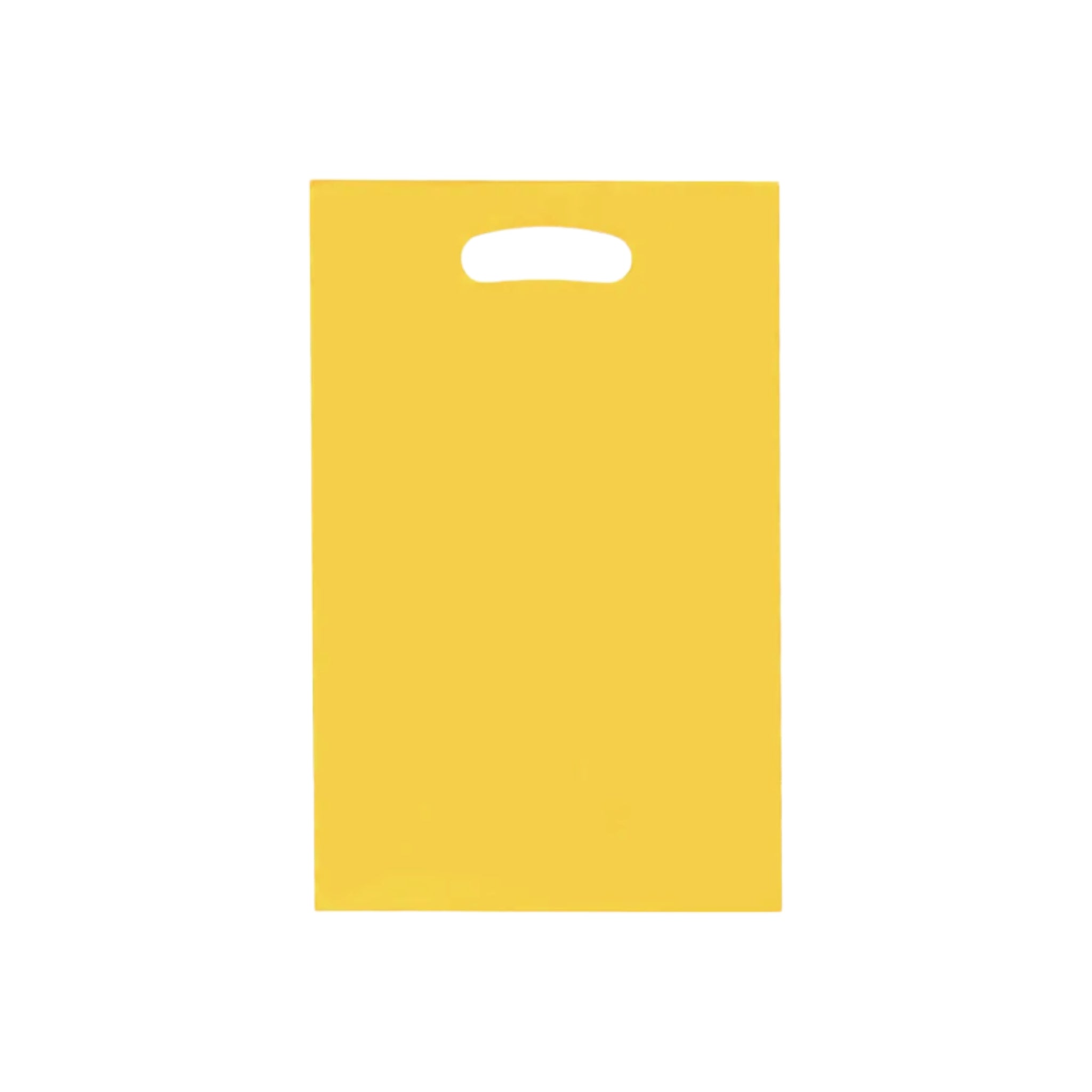 Party Loot Color Plastic Bags 16x25cm 10pack Die Cut Handle