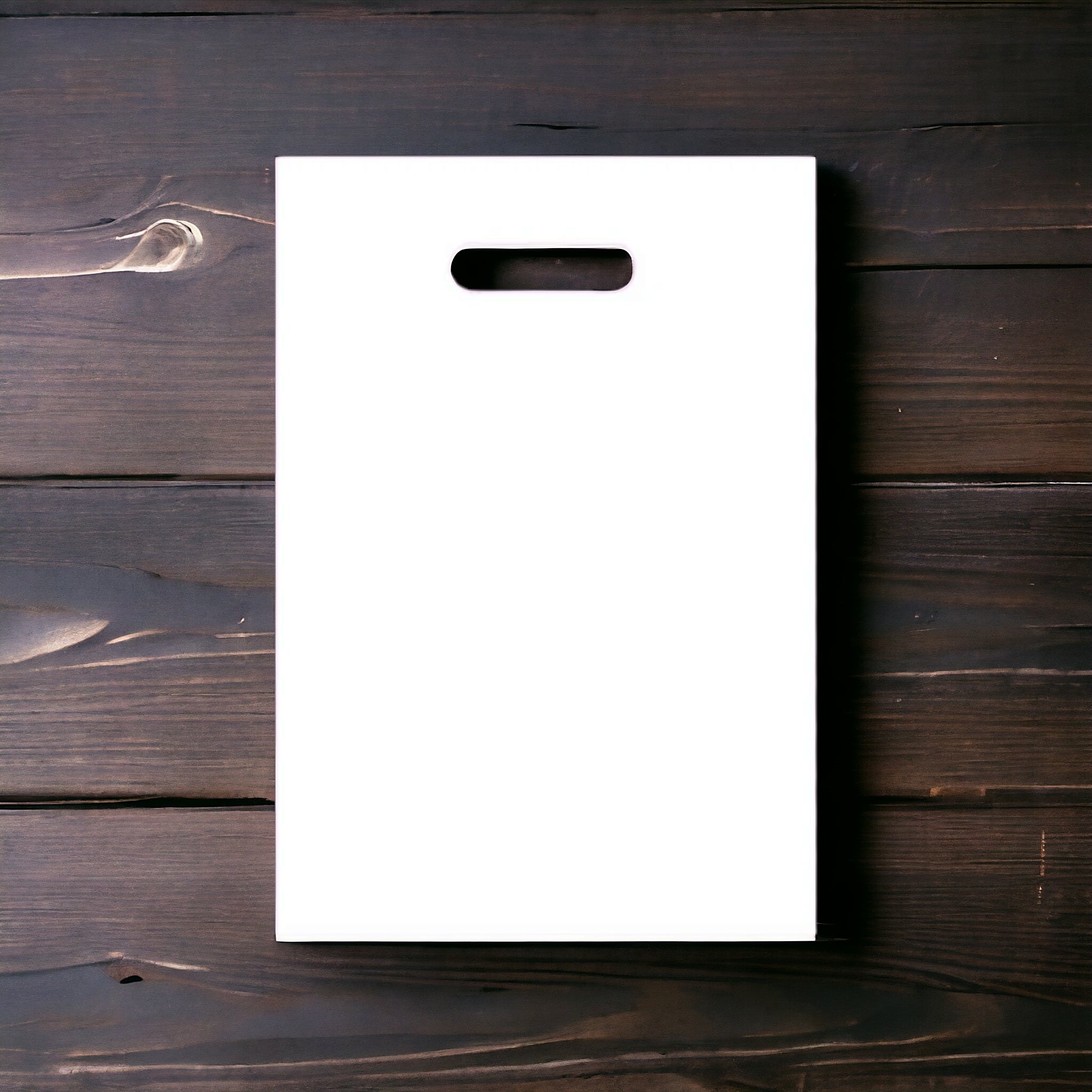 Party Loot Color Plastic Bags 16x25cm 10pack Die Cut Handle