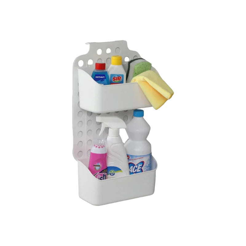 Hobby Life Soft Chef Plastic 2-Tier Adjustable Hanger Organizer AY-09167