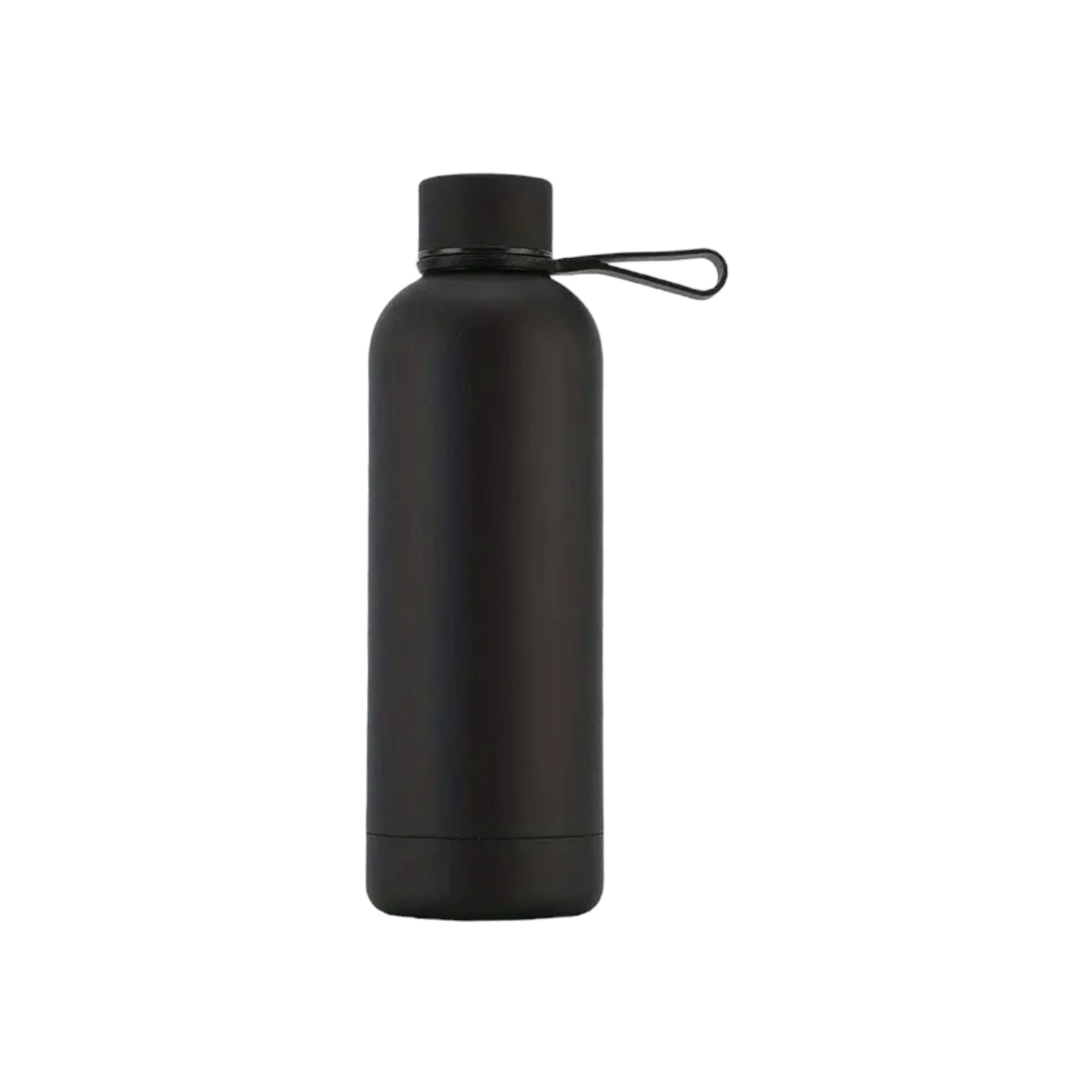Thermos Matte Finish Silicone Flask Stainless Steel with Tag Handle 500ml 1pc