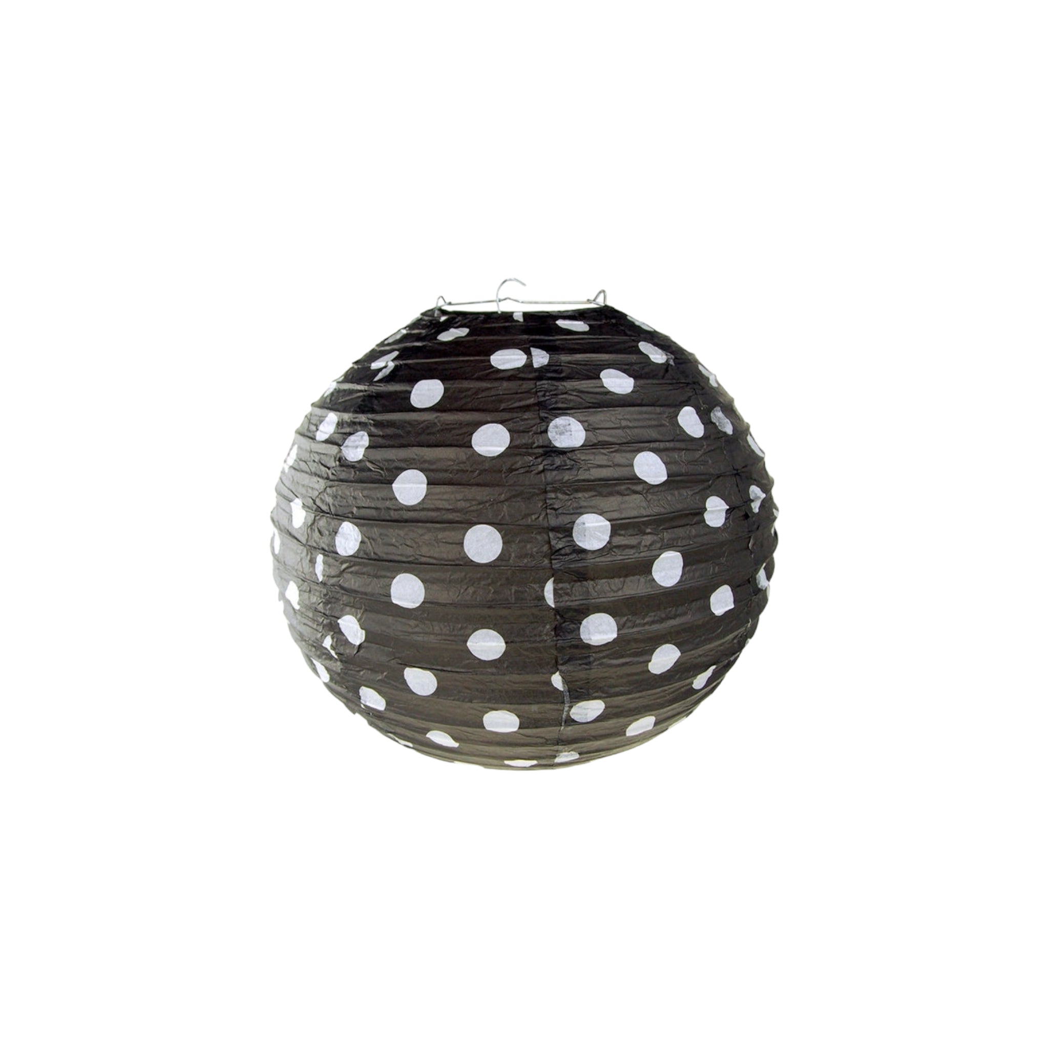 Chinese Polka Dot Paper Lantern 25cm 1pc