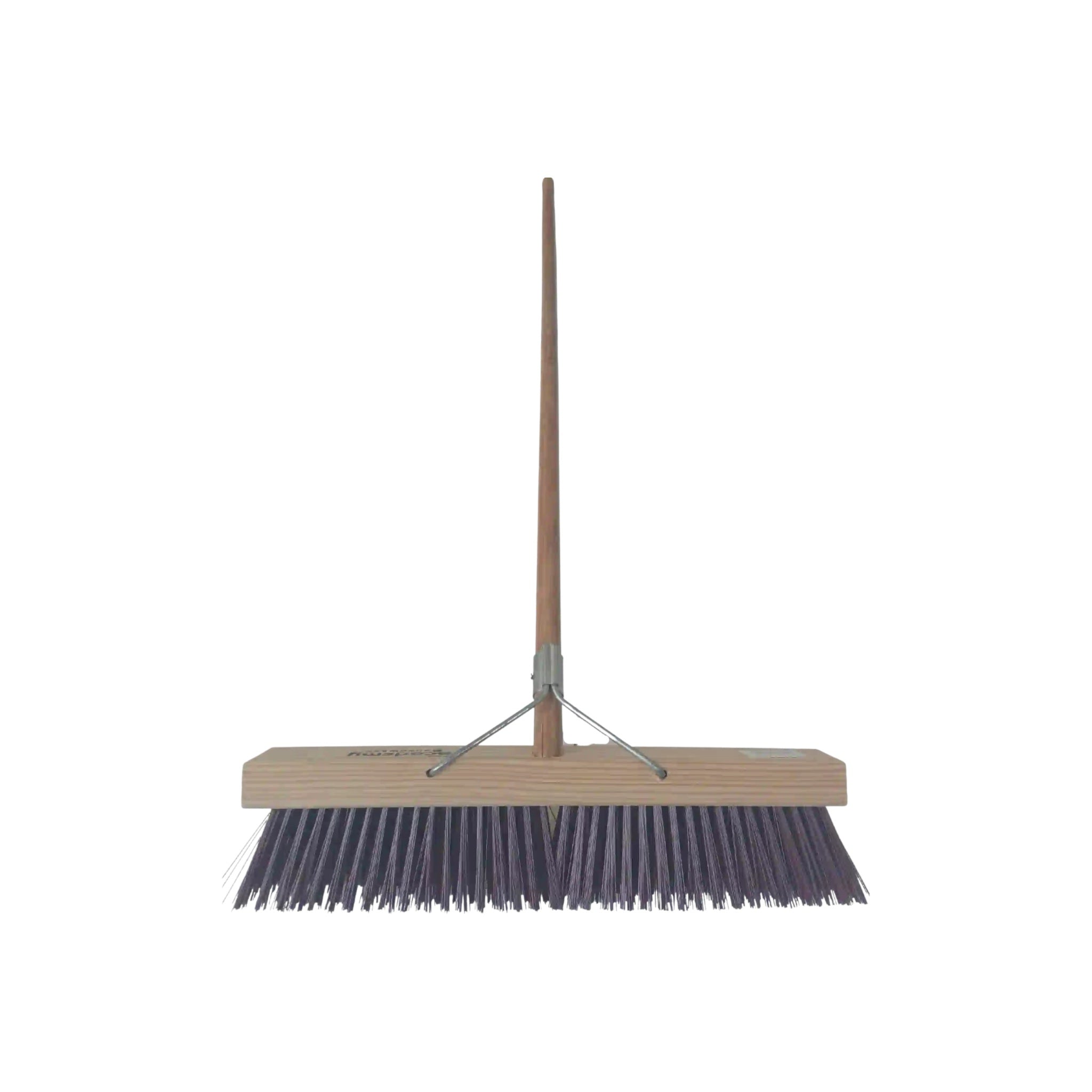Academy Platform Broom Funky Purple with Wooden Handle 460mm F3383 Academy