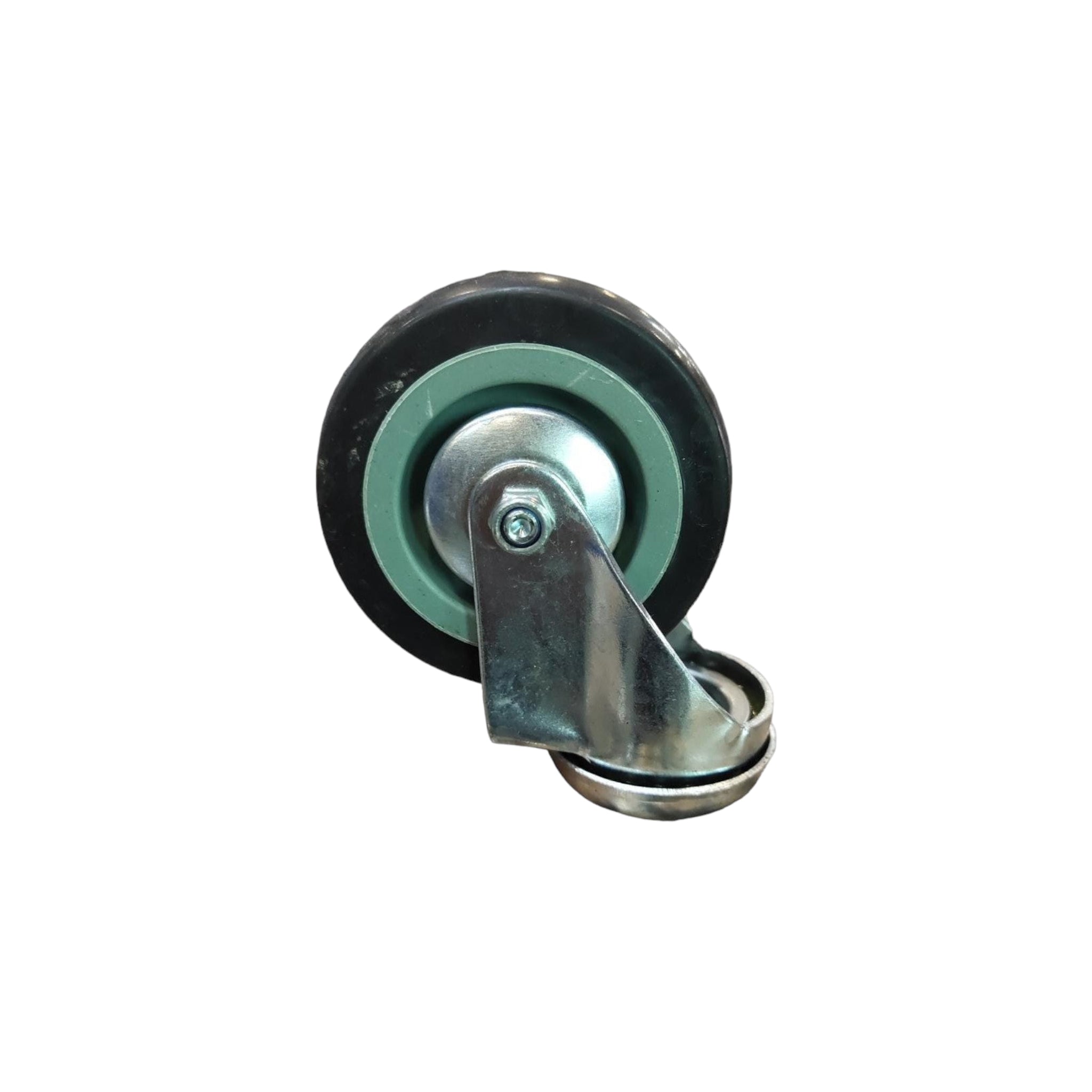 Castor Wheel 75mm Rubber Bolt Hole