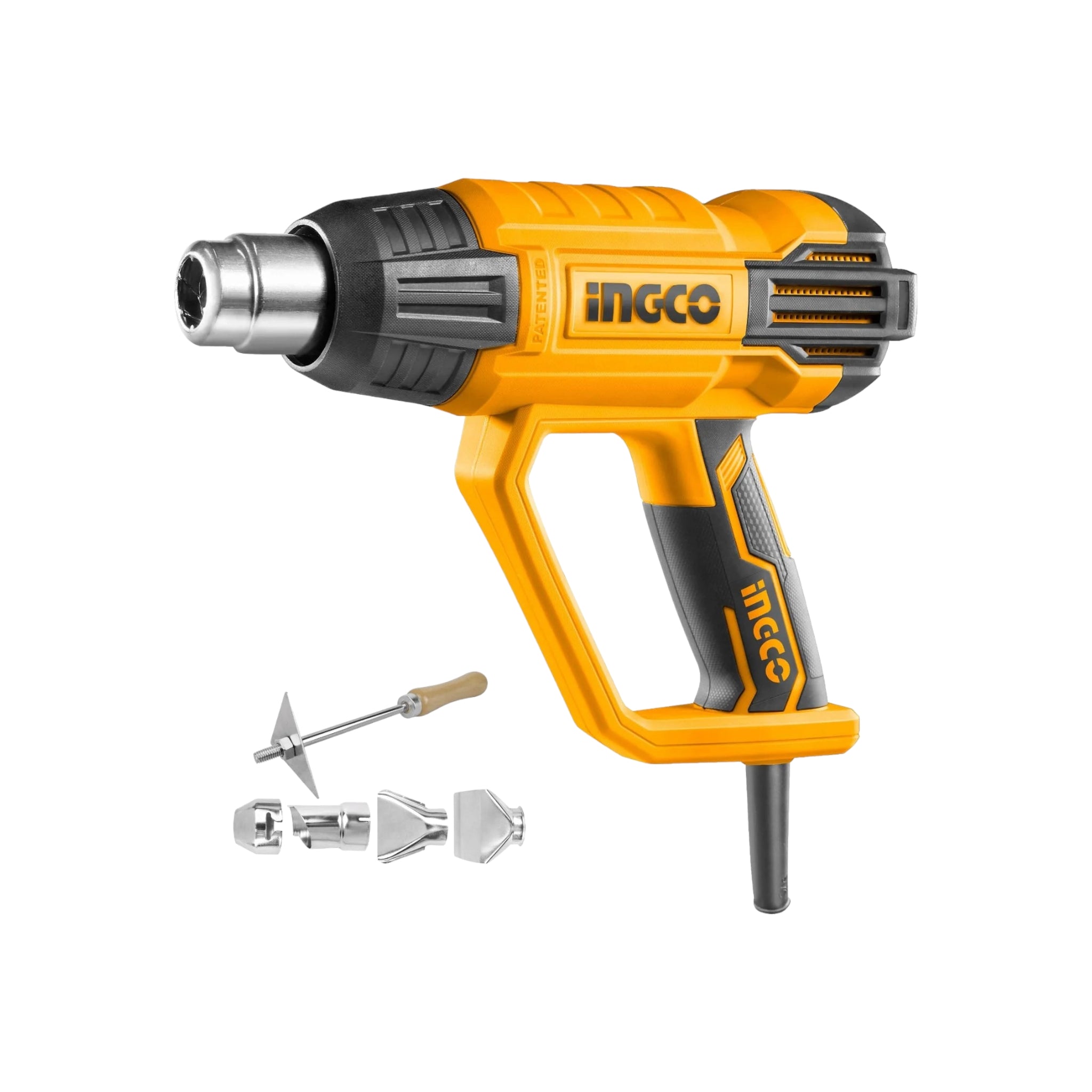 Ingco Heat Gun 2000W with 5pc Accessories