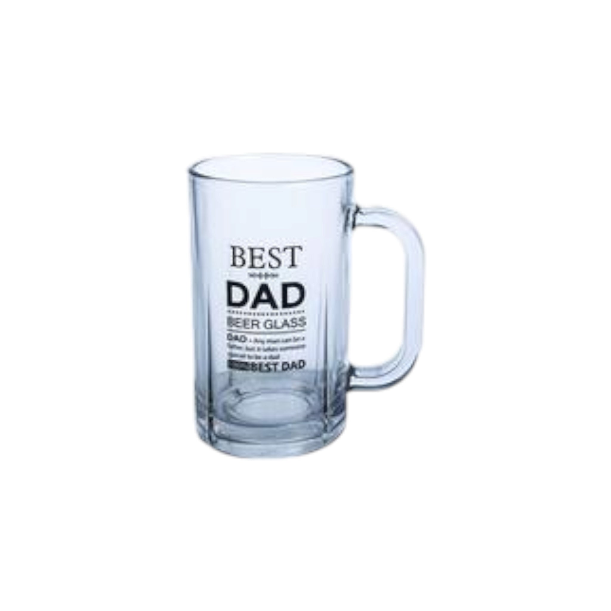 Open Bar Glass Tumbler 400ml Best Dad 400ml 1pc in Gift Box