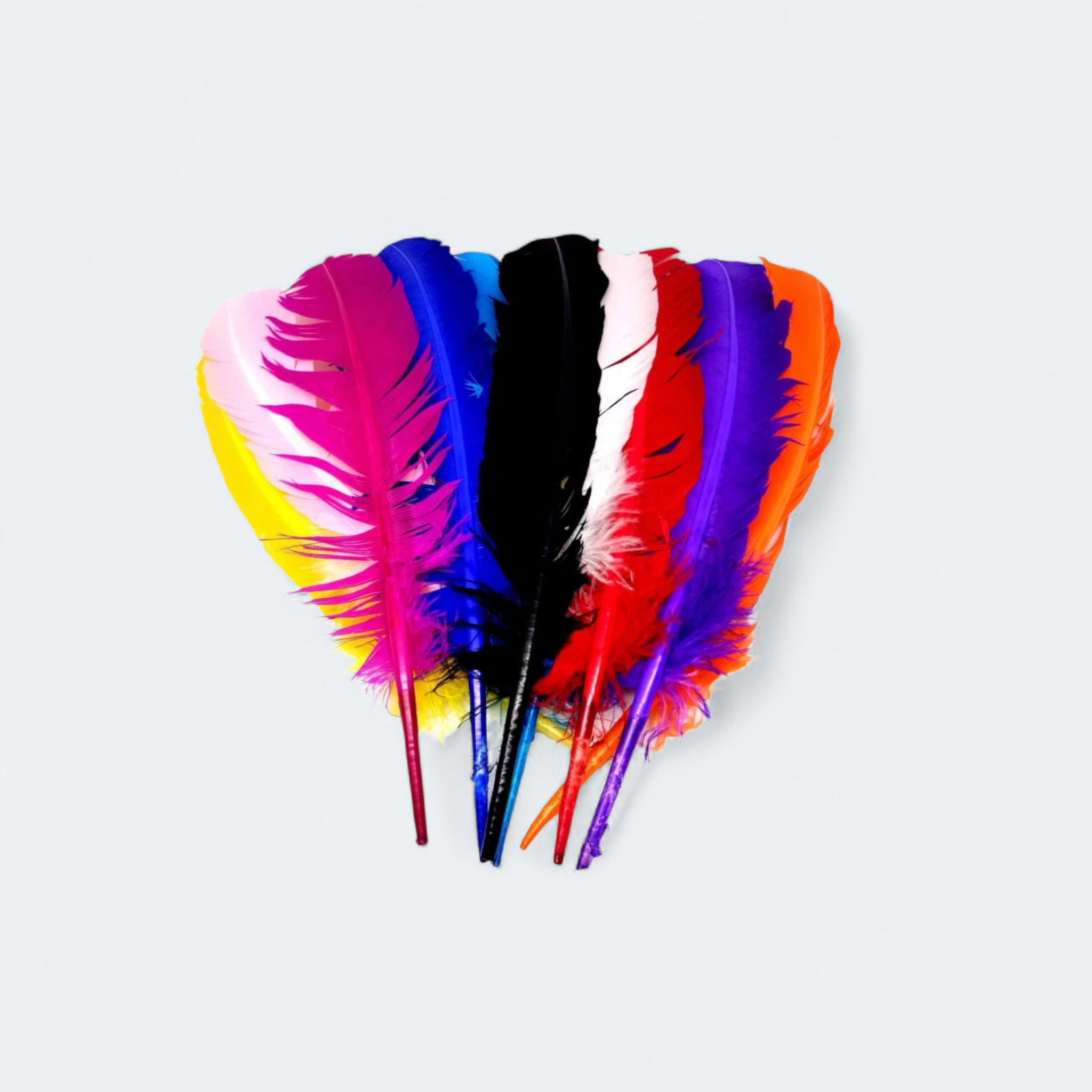 DIY Feathers 30cm 4pack Assorted
