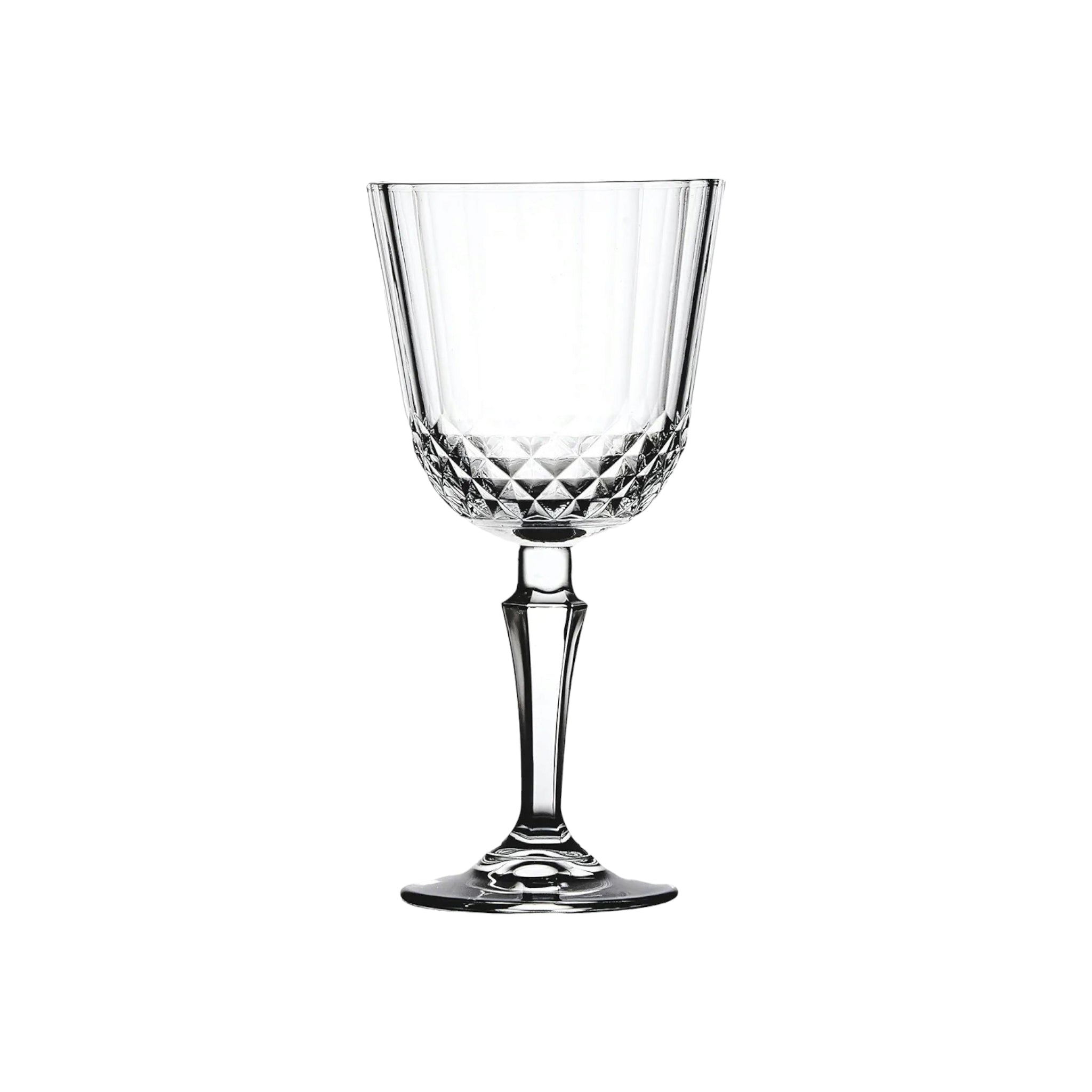Pasabahce Diony Glass Tumbler Stemmed 230ml White Wine 6pack