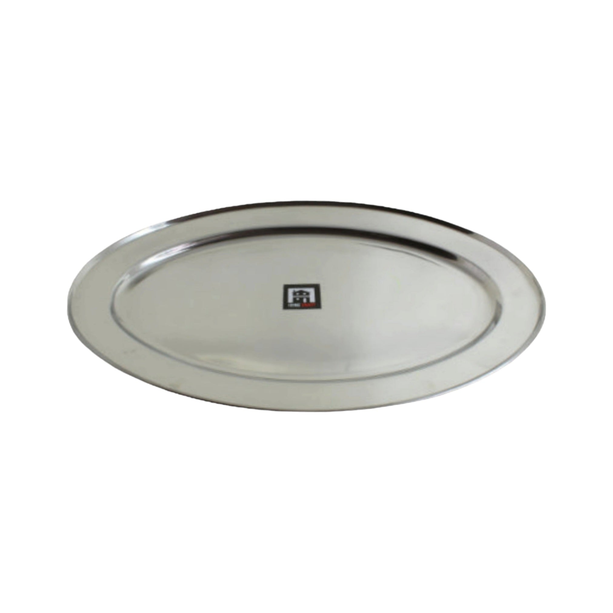 Oval Catering Serving Tray 45cm Stainless Steel MV4273