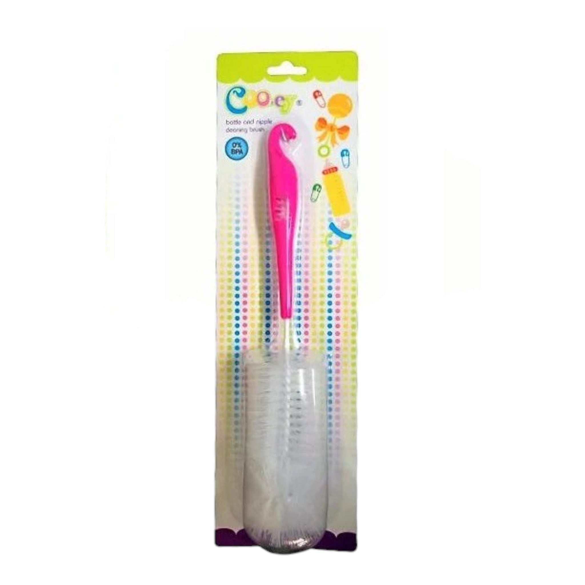 Cooey 2-Piece Baby Bottle and Nipple Brush Set 034-079055-A
