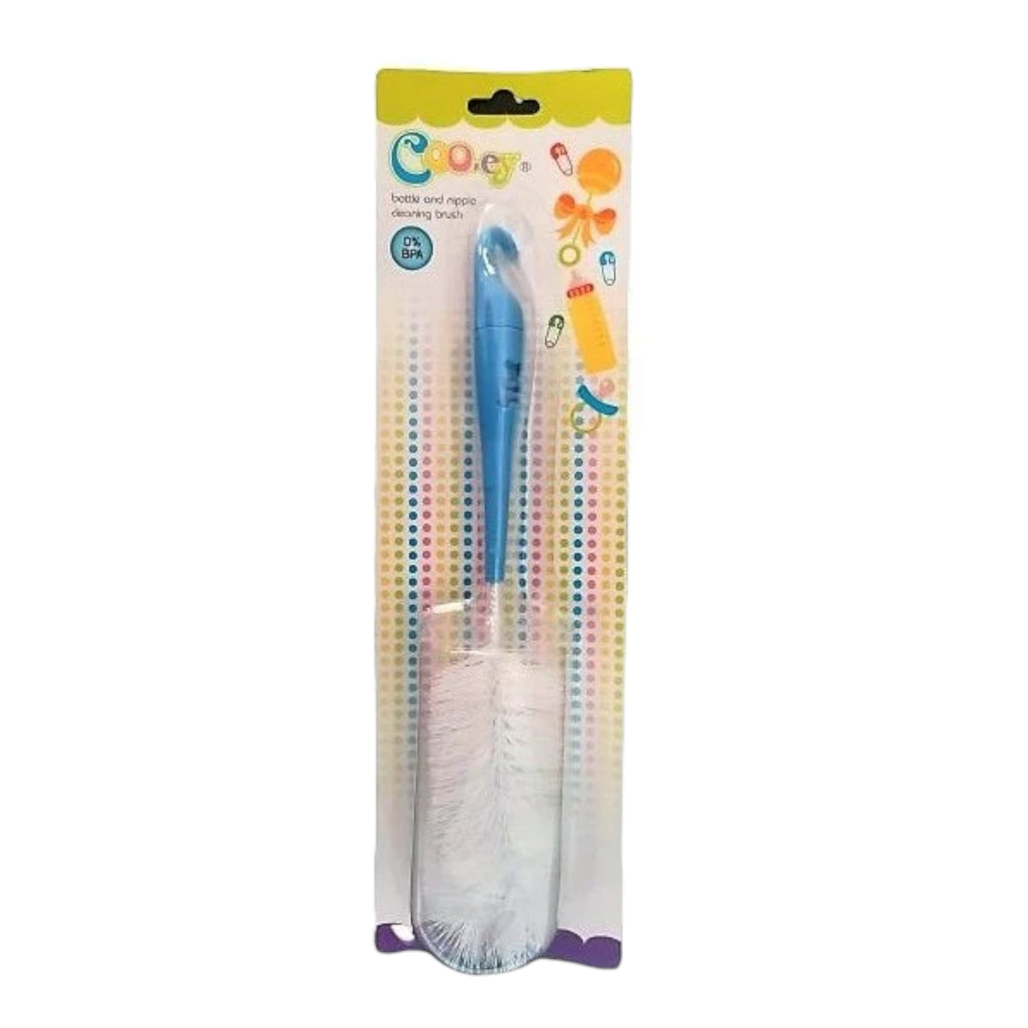 Cooey 2-Piece Baby Bottle and Nipple Brush Set 034-079055-A