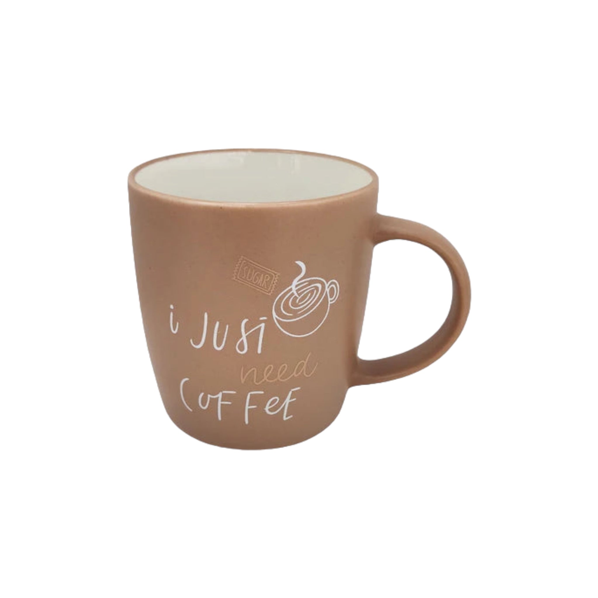 Tazzy Porcelai Coffee Mug 385ml Patterned 1pc