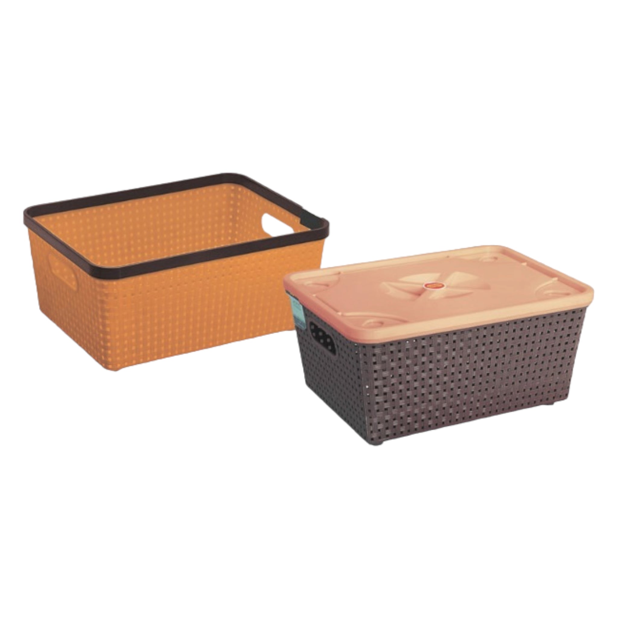 Nakoda Dune Basket with Lid NKDB2 22 Nu Ware 1pc