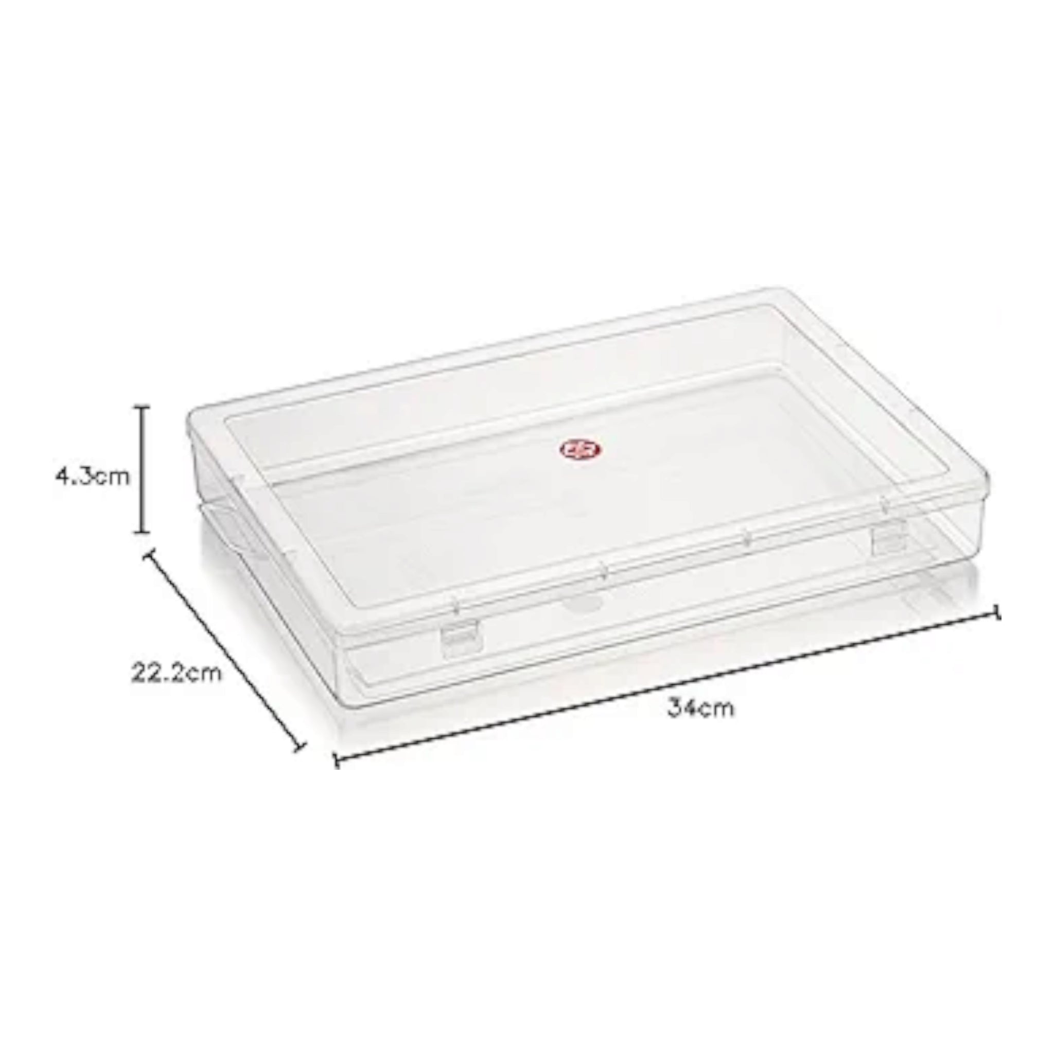 Nakoda 1000XL Pulse Container Clear Storage Box 2200ml