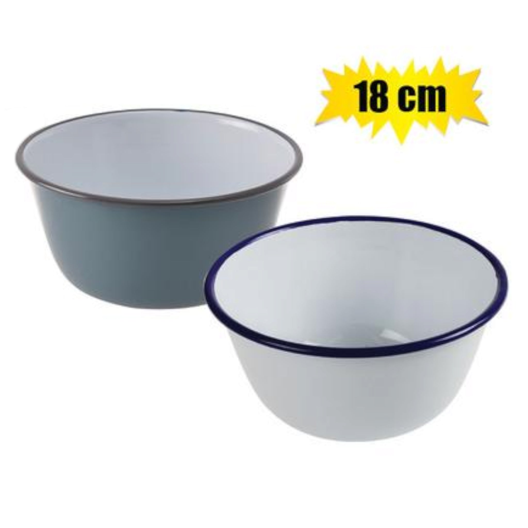 Enamel Pudding Basin 16cm