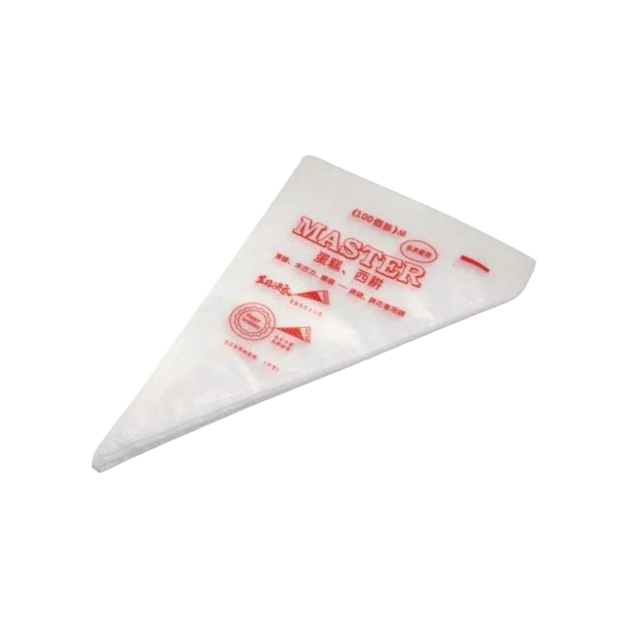 Plastic Piping Pastry Bags 20x30cm HDPE 100pack