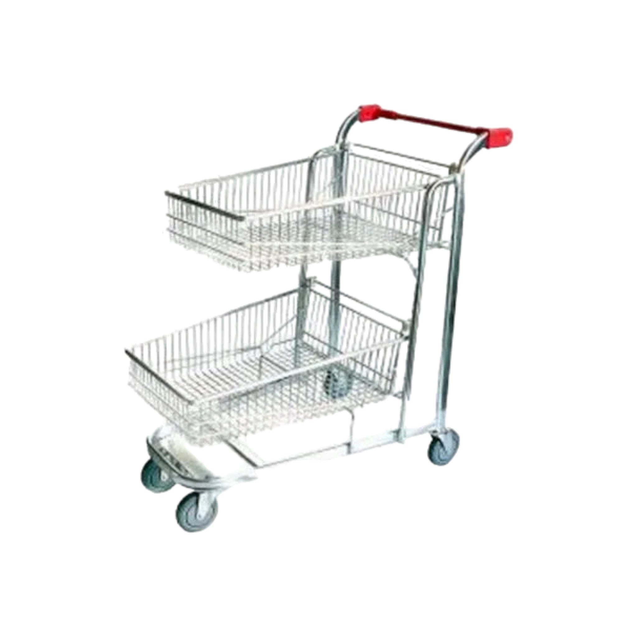 Supermarket Steel Trolley 210L