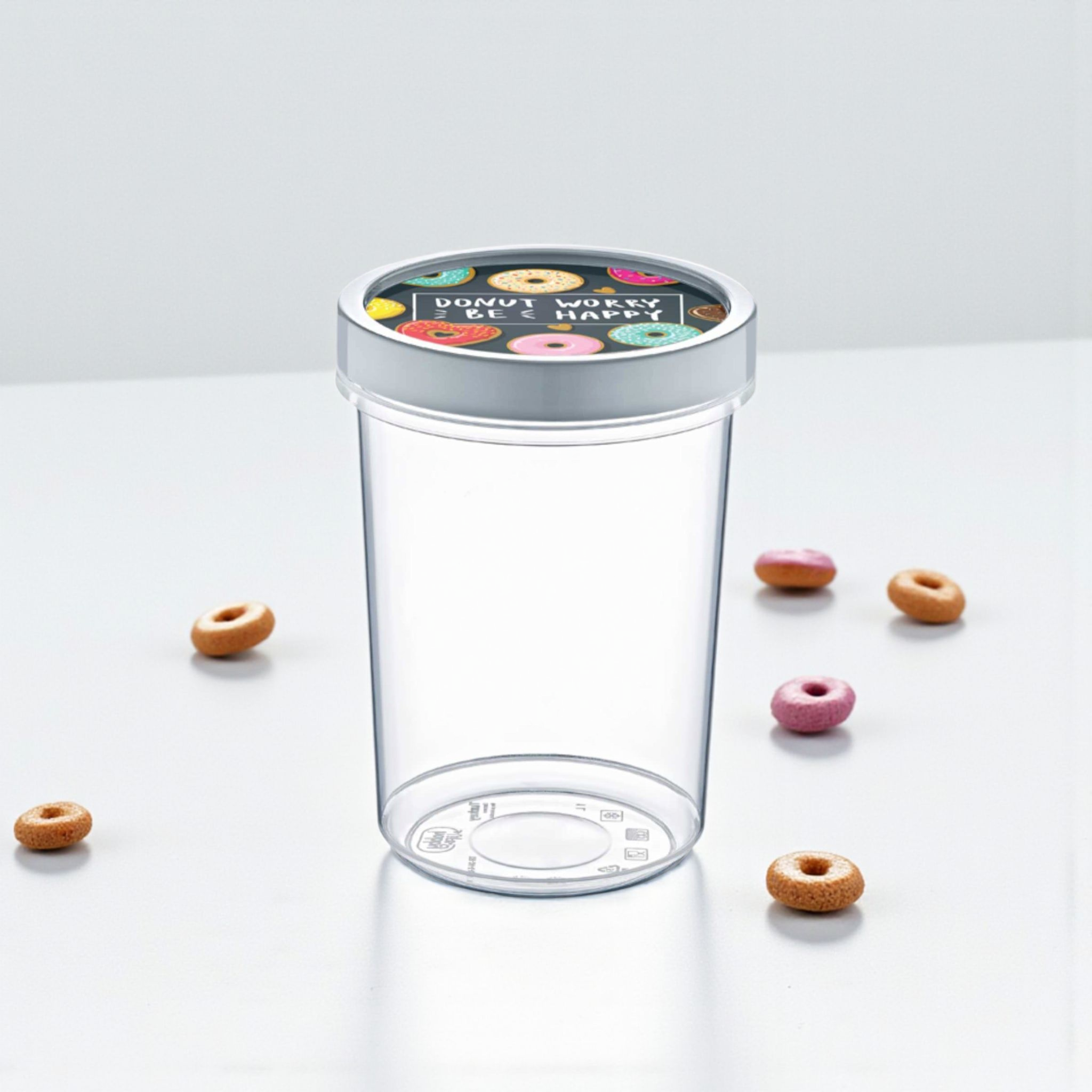 Hobby Life Softfresh Sweets Canister Storage Jar 1000ml Long Screwed Silicone Jointed 020985