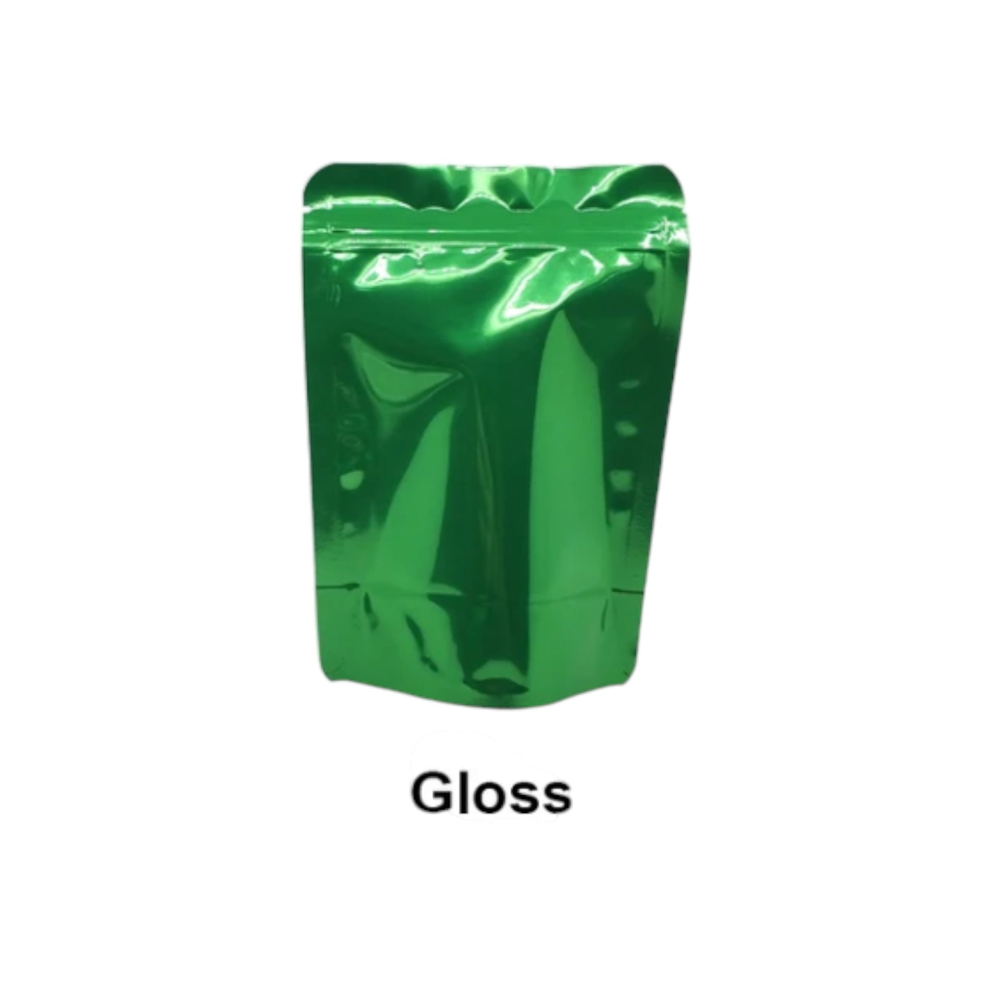 Aluminium Metalized Zip Lock Resealable Foil Stand Up Pouch Packing Bags No-Window 10Pack