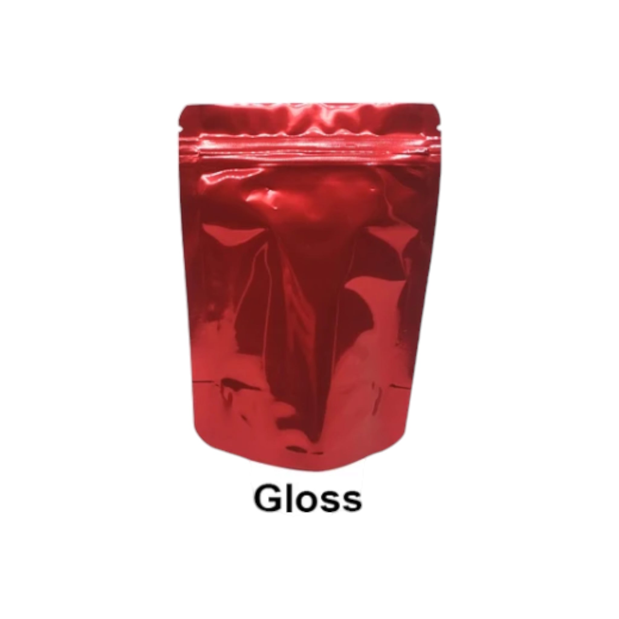 Aluminium Metalized Zip Lock Resealable Foil Stand Up Pouch Packing Bags No-Window 10Pack