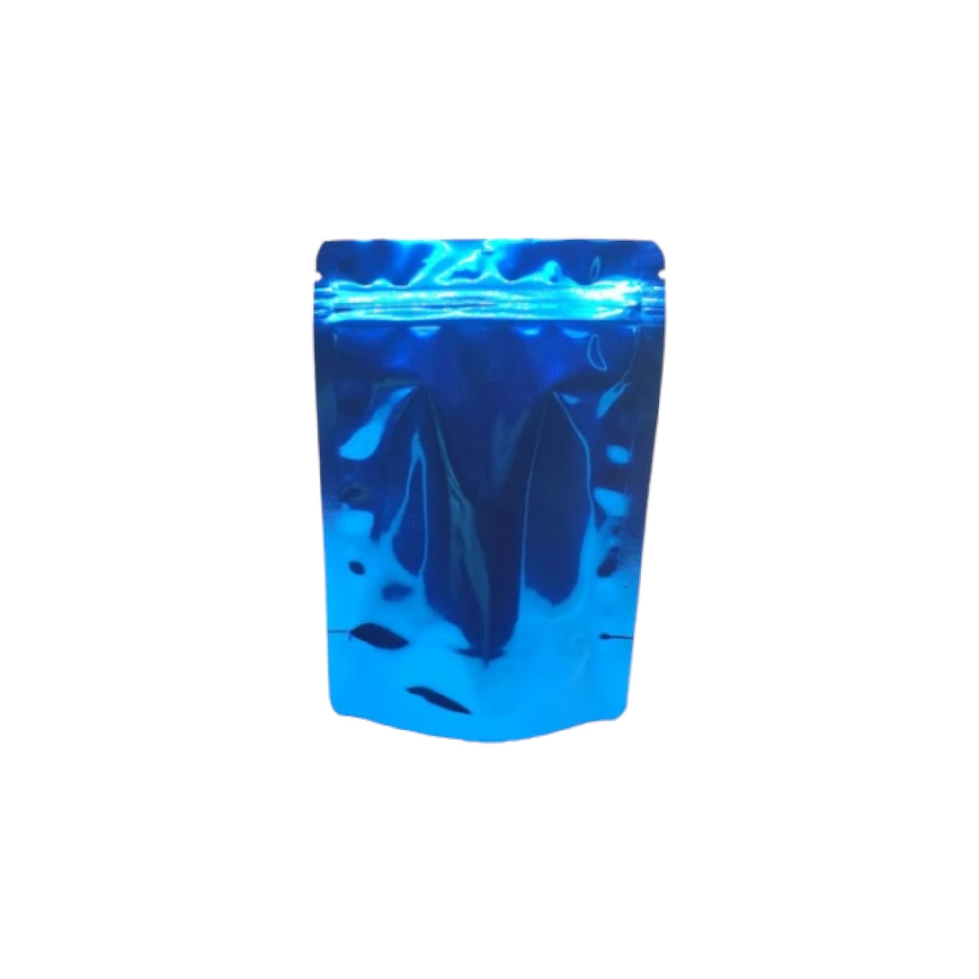 Aluminium Metalized Zip Lock Resealable Foil Stand Up Pouch Packing Bags No-Window 10Pack