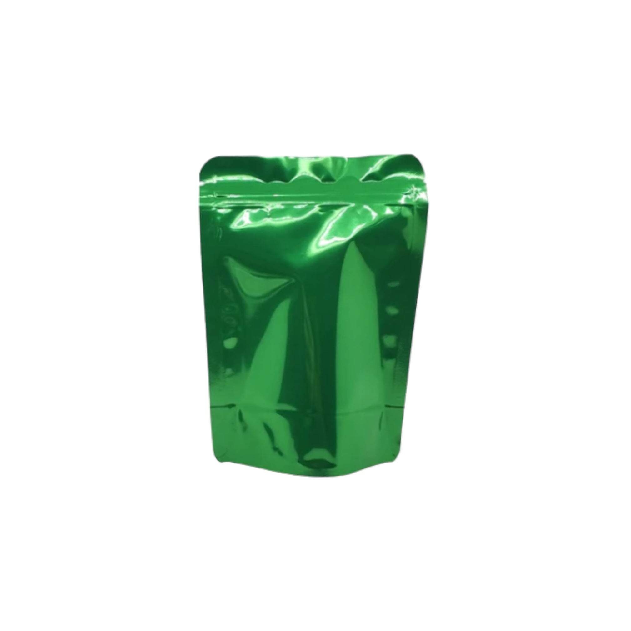 Aluminium Metalized Zip Lock Resealable Foil Stand Up Pouch Packing Bags No-Window 10Pack