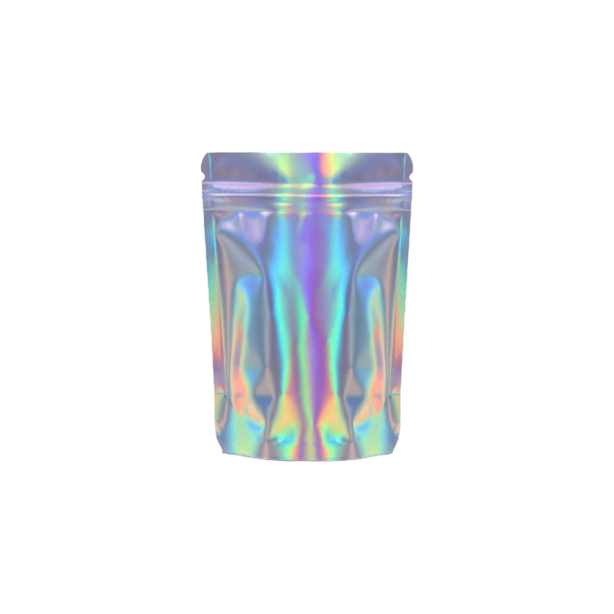 Aluminium Metalized Zip Lock Resealable Foil Stand Up Pouch Packing Bags No-Window 10Pack