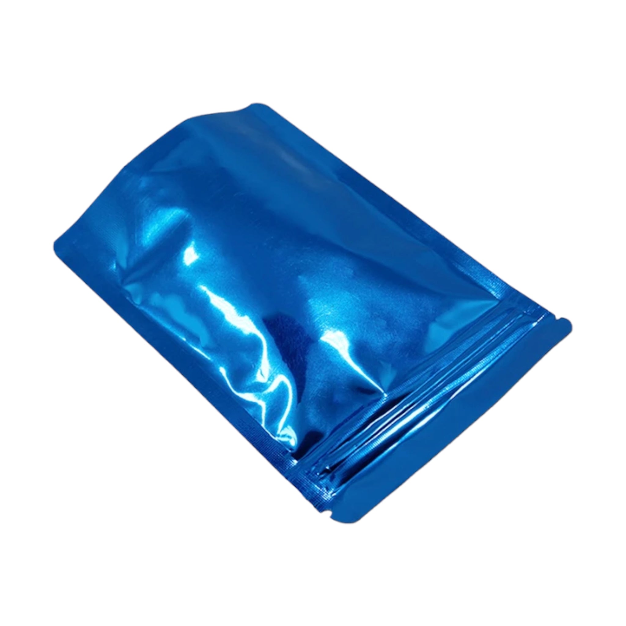 Aluminium Metalized Zip Lock Resealable Foil Stand Up Pouch Packing Bags No-Window 10Pack
