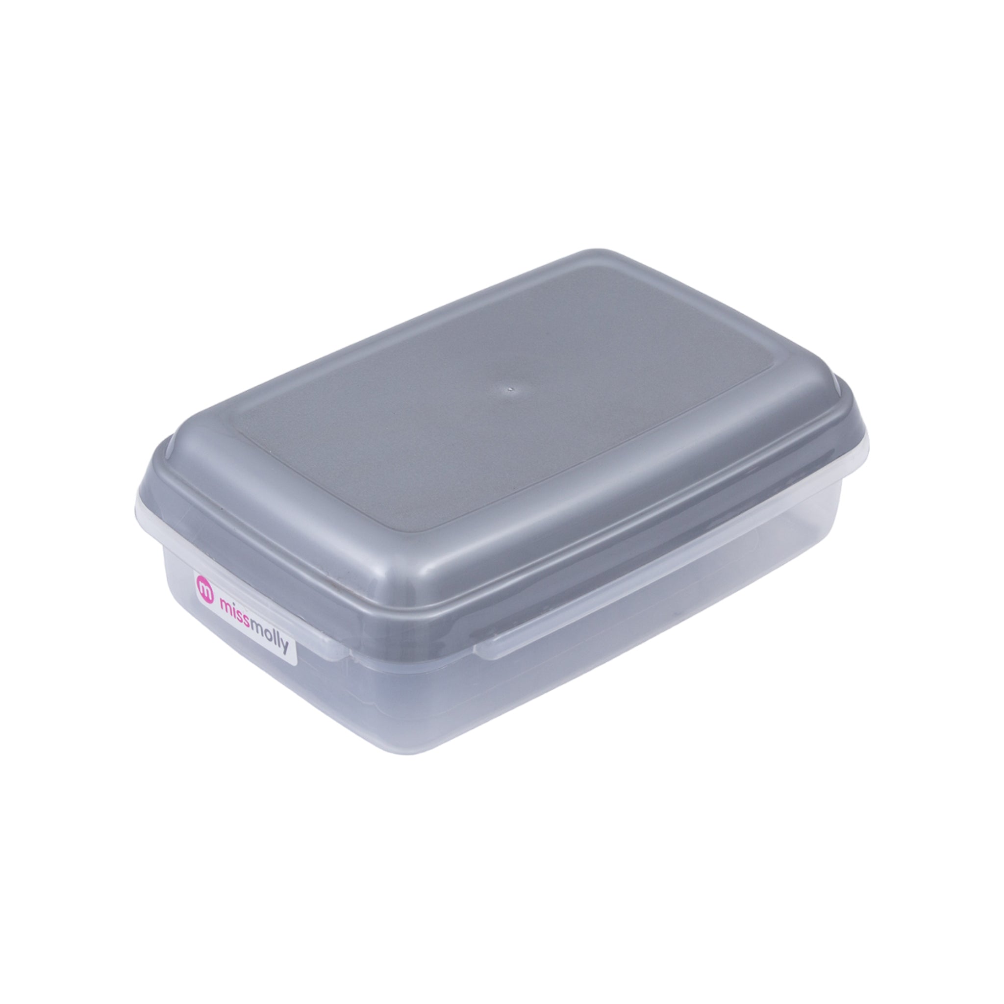 Miss Molly Plastic Foodsaver Lunchbox 450ml Atlantic Silver JO0250SI