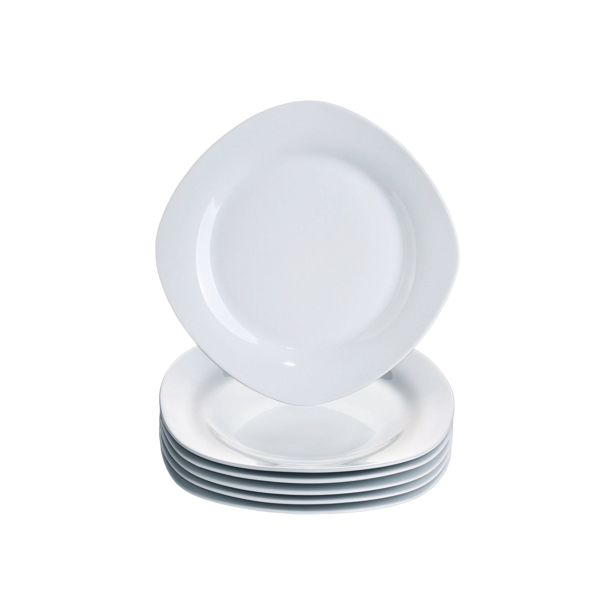 Ceramic Dinner Plate 10.5inch Round White
