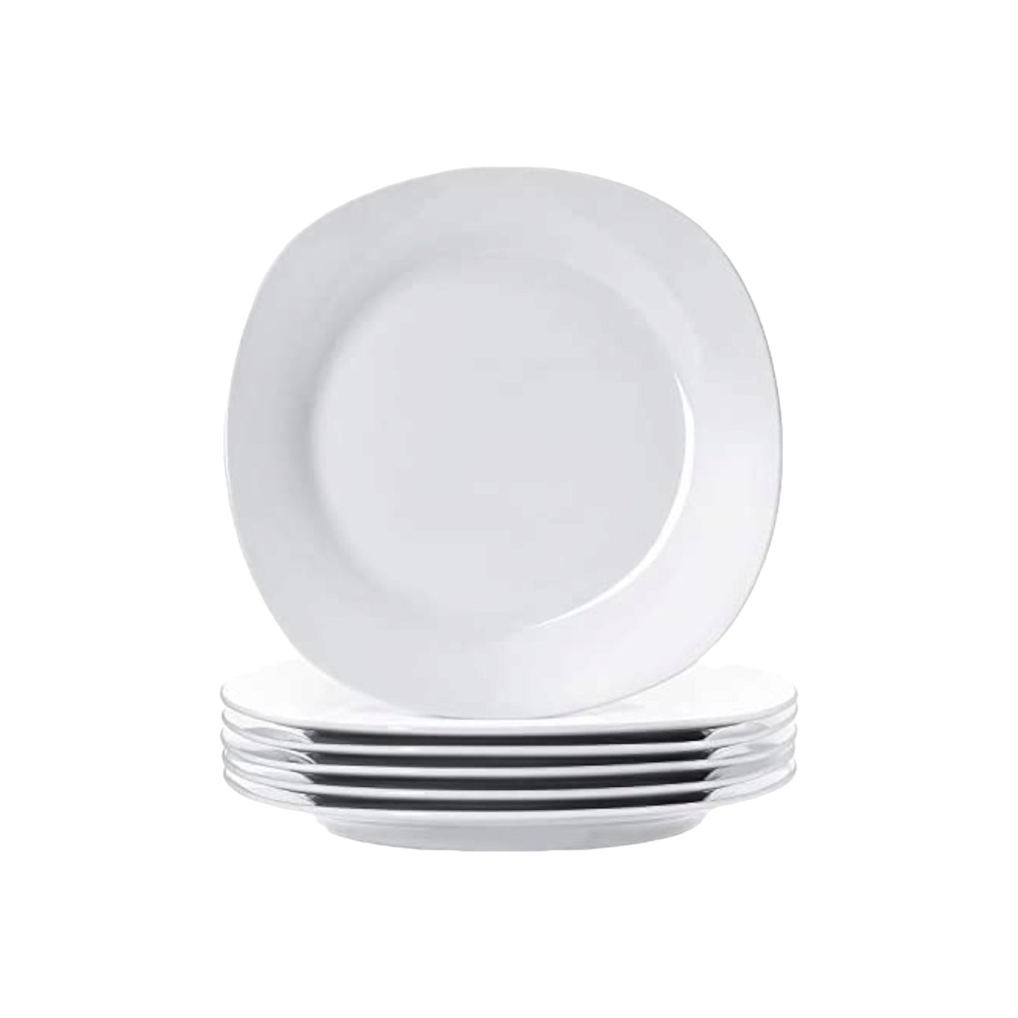 Ceramic Dinner Plate 10.5inch Round White