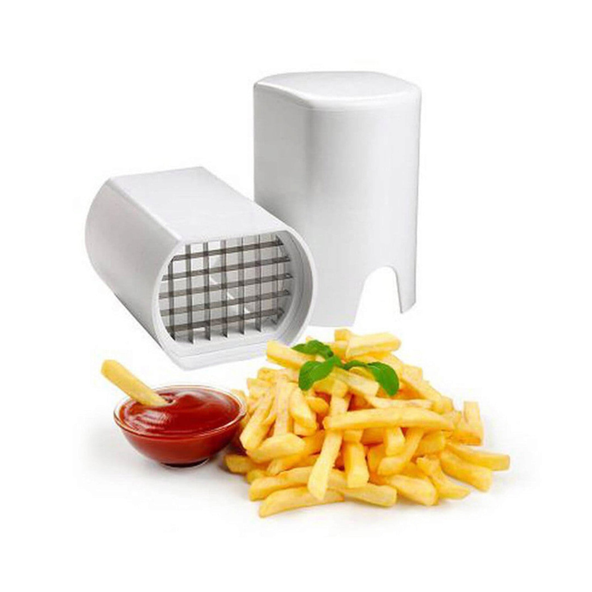 EH Potato Cutter PP White 10x8x13cm 13150