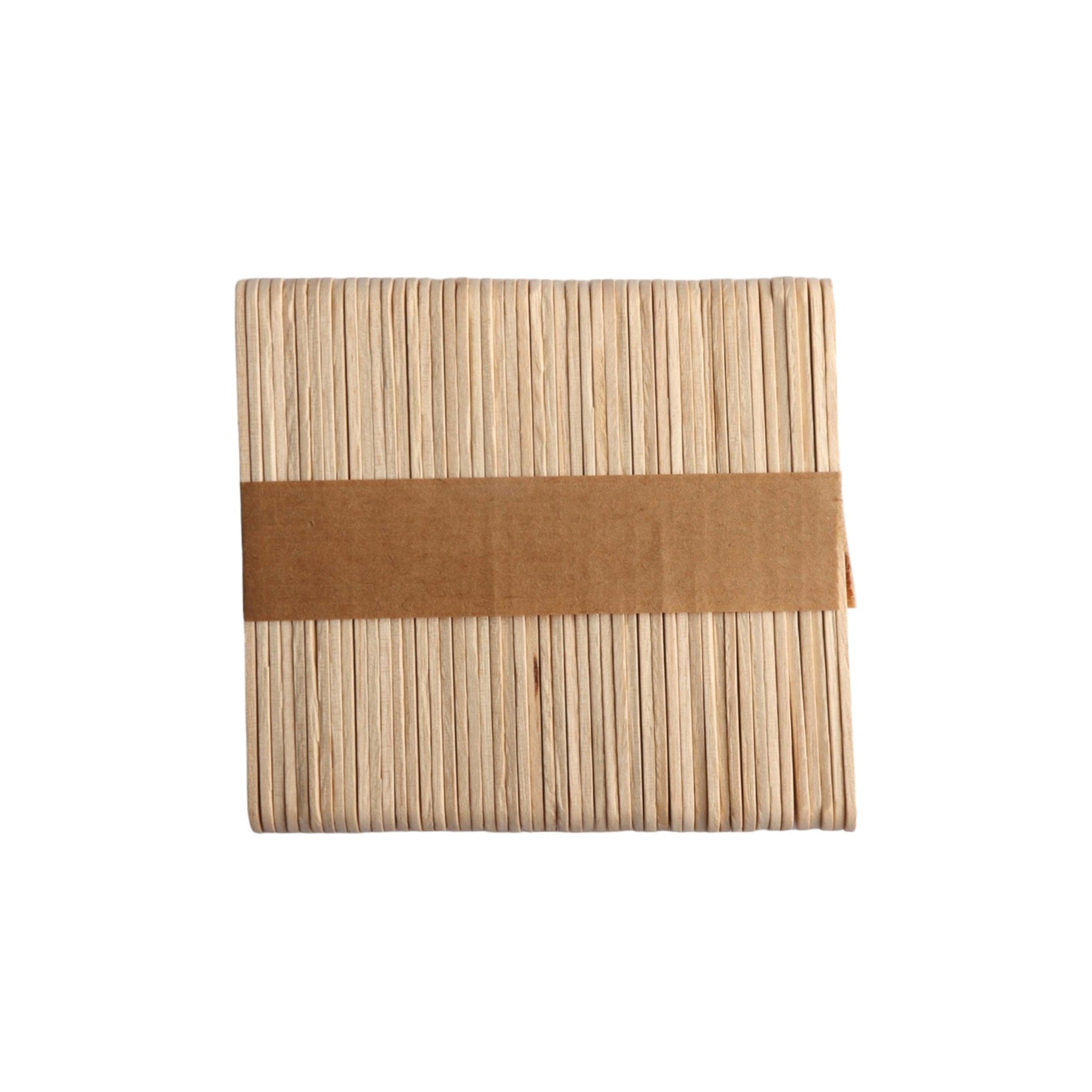 DIY Craft Wooden Ice Cream Sticks Plain 50pc