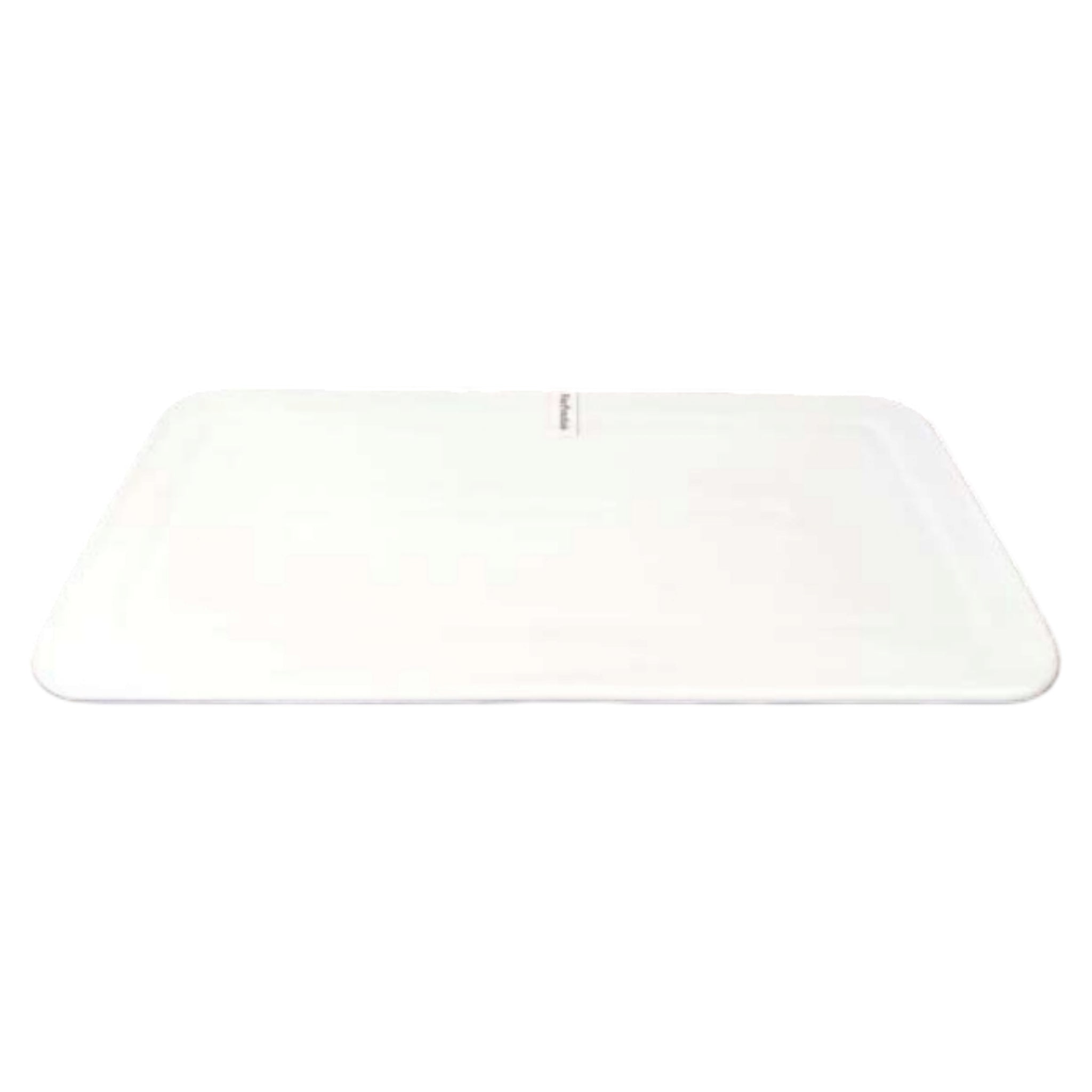 White Ceramic Rectangle Dinner Plate 11.5inch