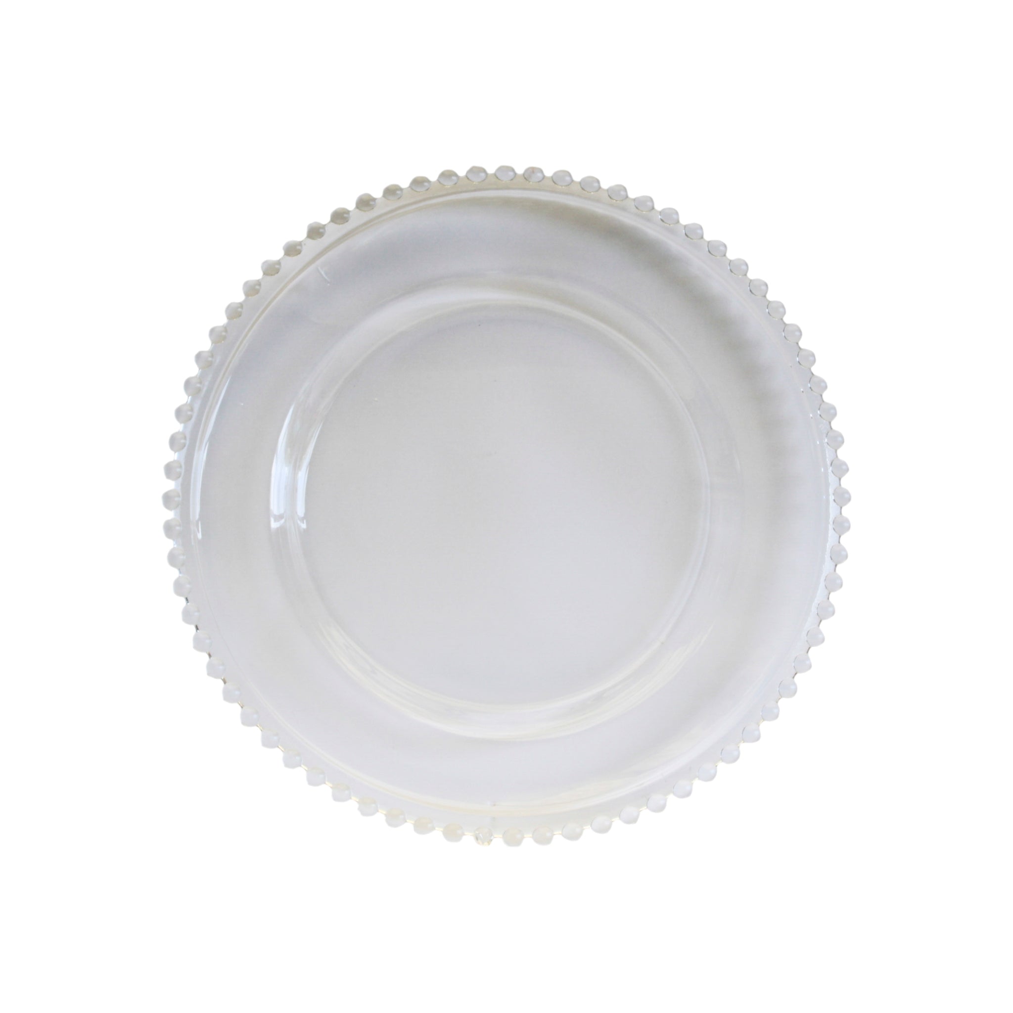 Under Plate Beaded Glass