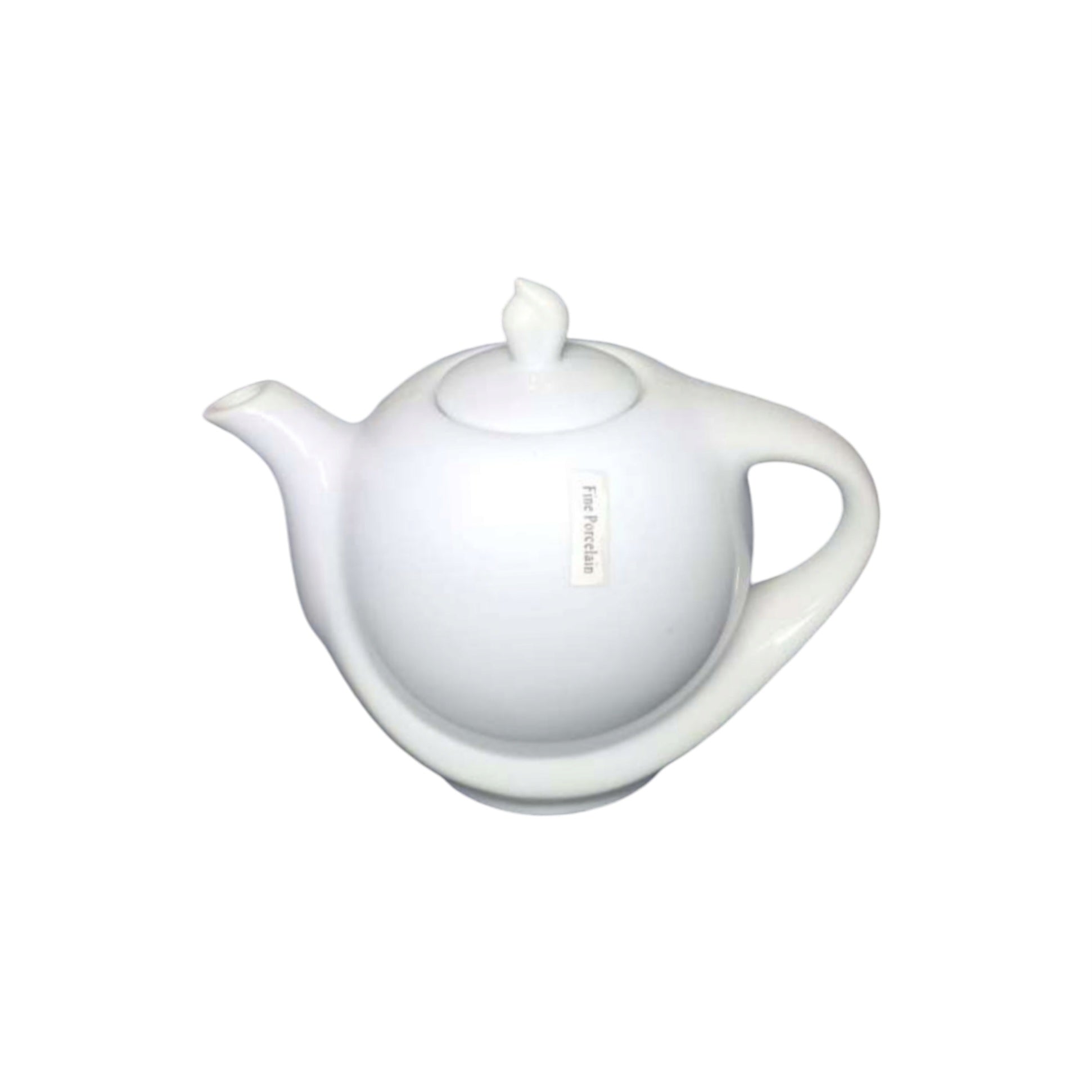 White Ceramic Teapot 1400ml