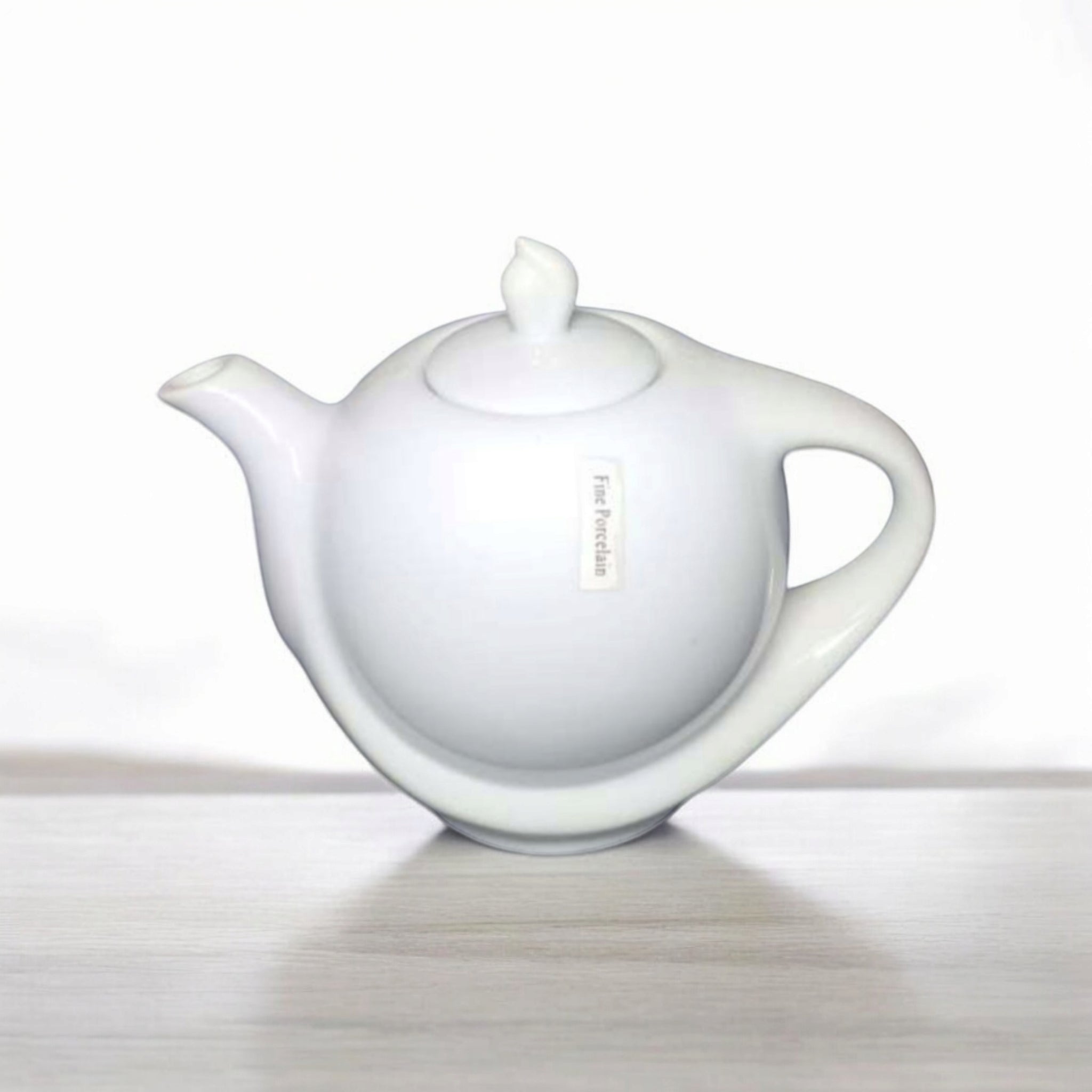 White Ceramic Teapot 1400ml