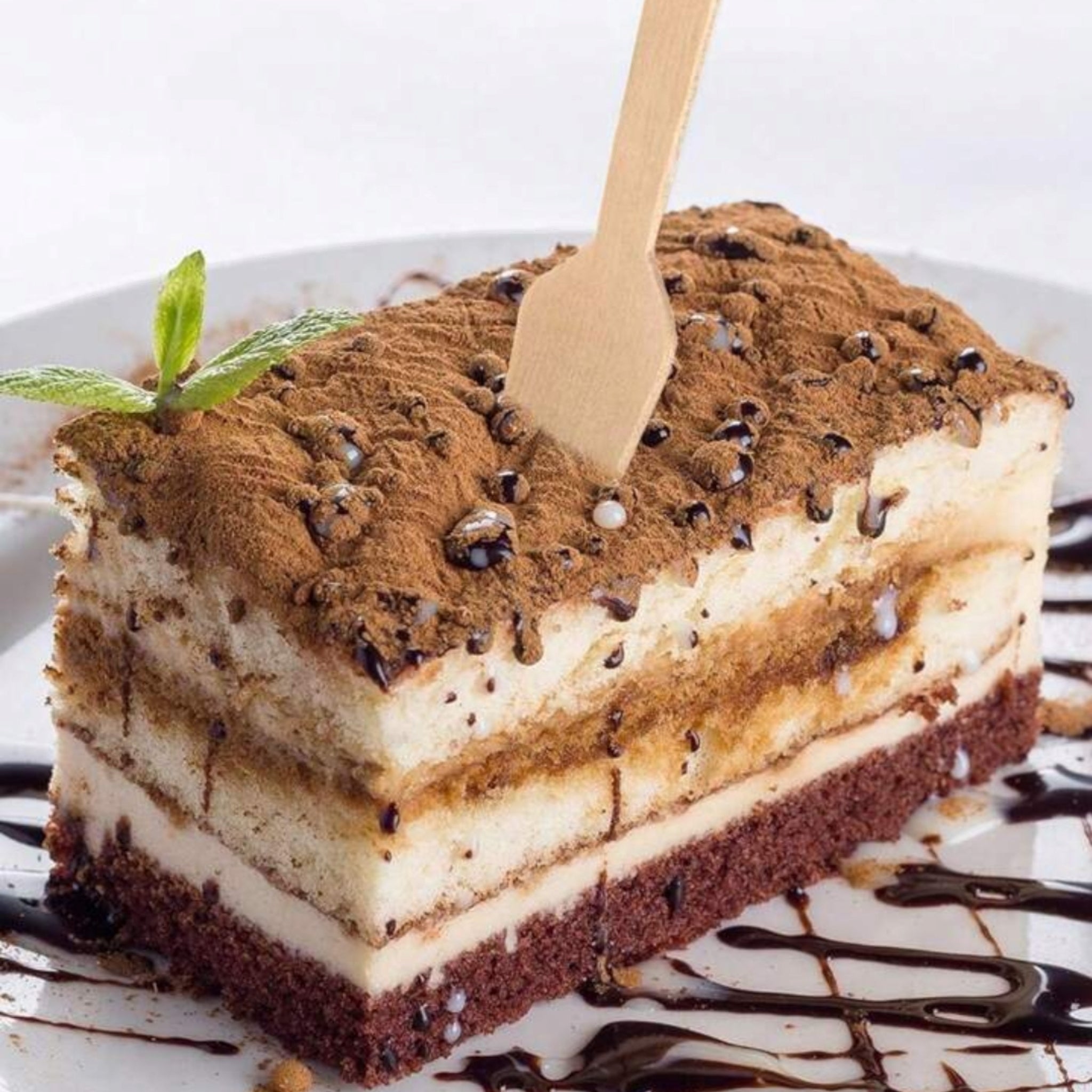 Disposable Wooden Mini Paddle Ice Cream Spoons 9.5cm 100pack