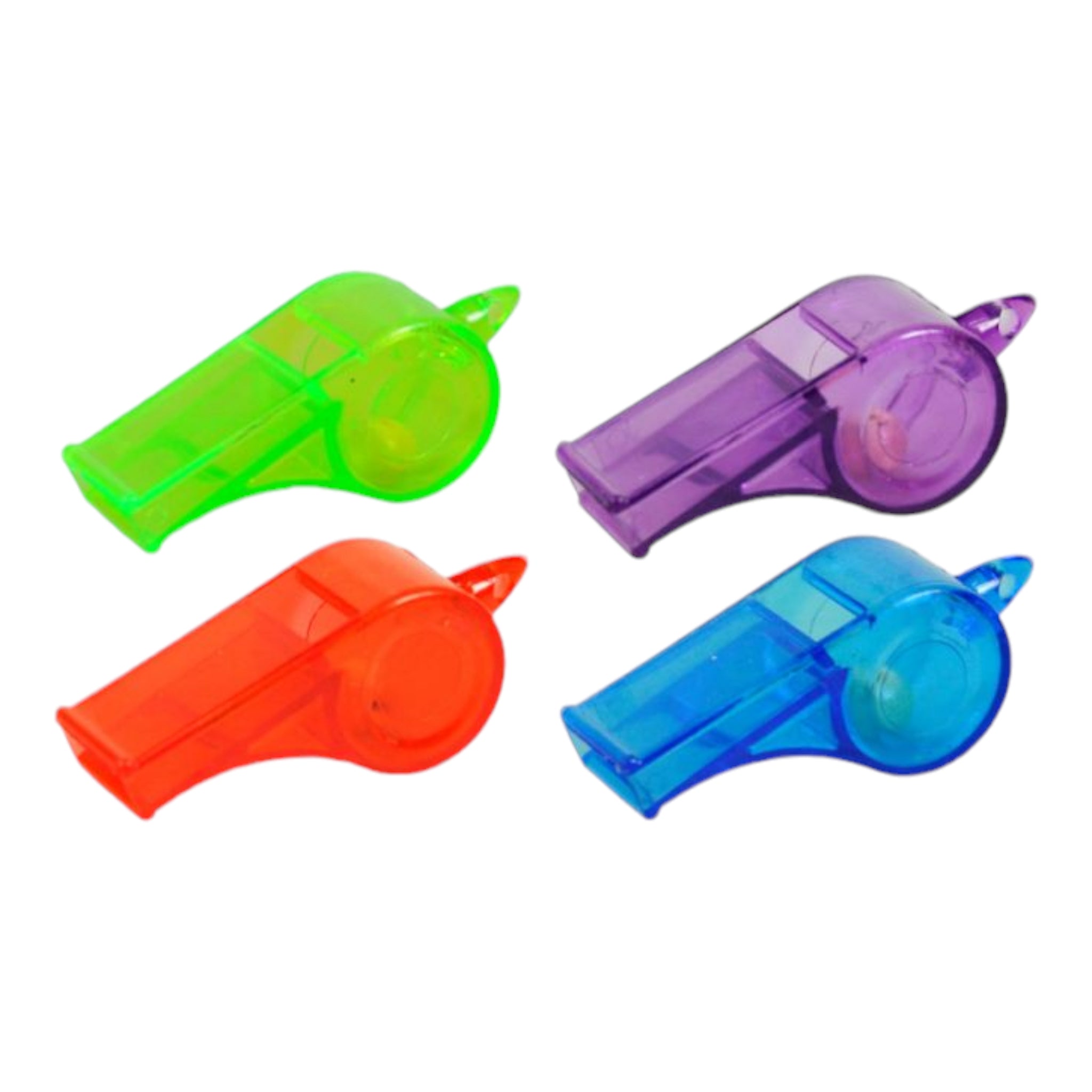 Sports Whistle Plastic Transparent 1pc