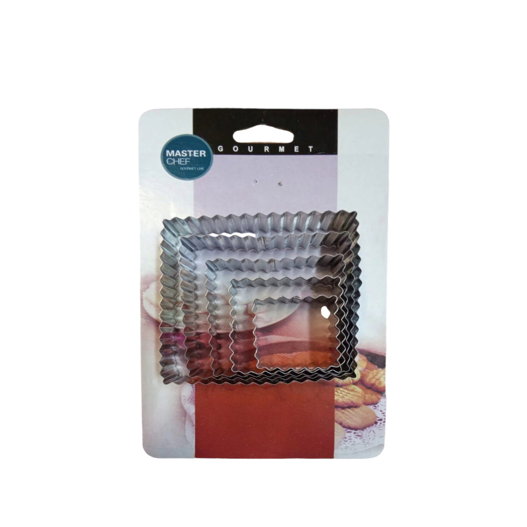 Cookie Cutters Stainless Steel 5pc Square 7396-3