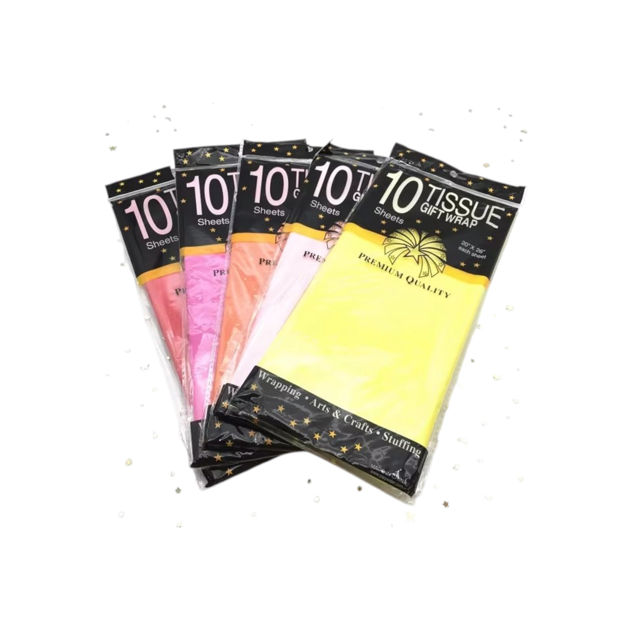 Gift Wrap Tissue Paper 50x66cm 10x Sheets