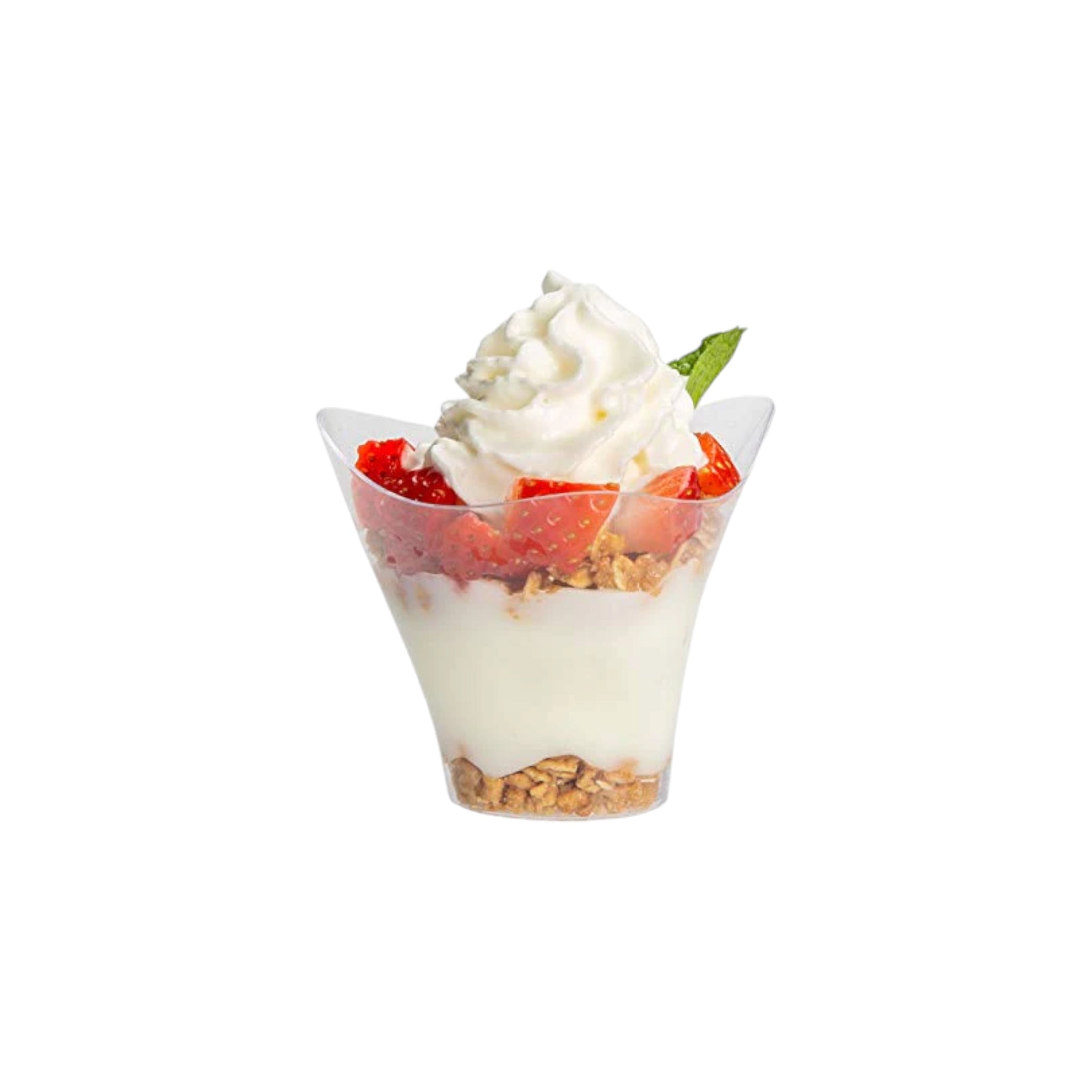 Acrylic Mini Dessert Cup 50pack 110ml