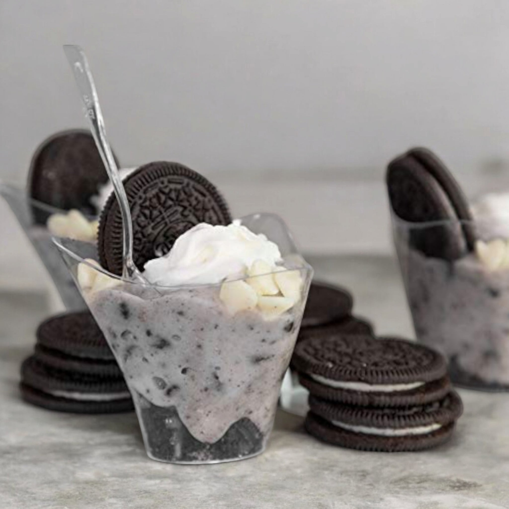 Acrylic Mini Dessert Cup 50pack 110ml