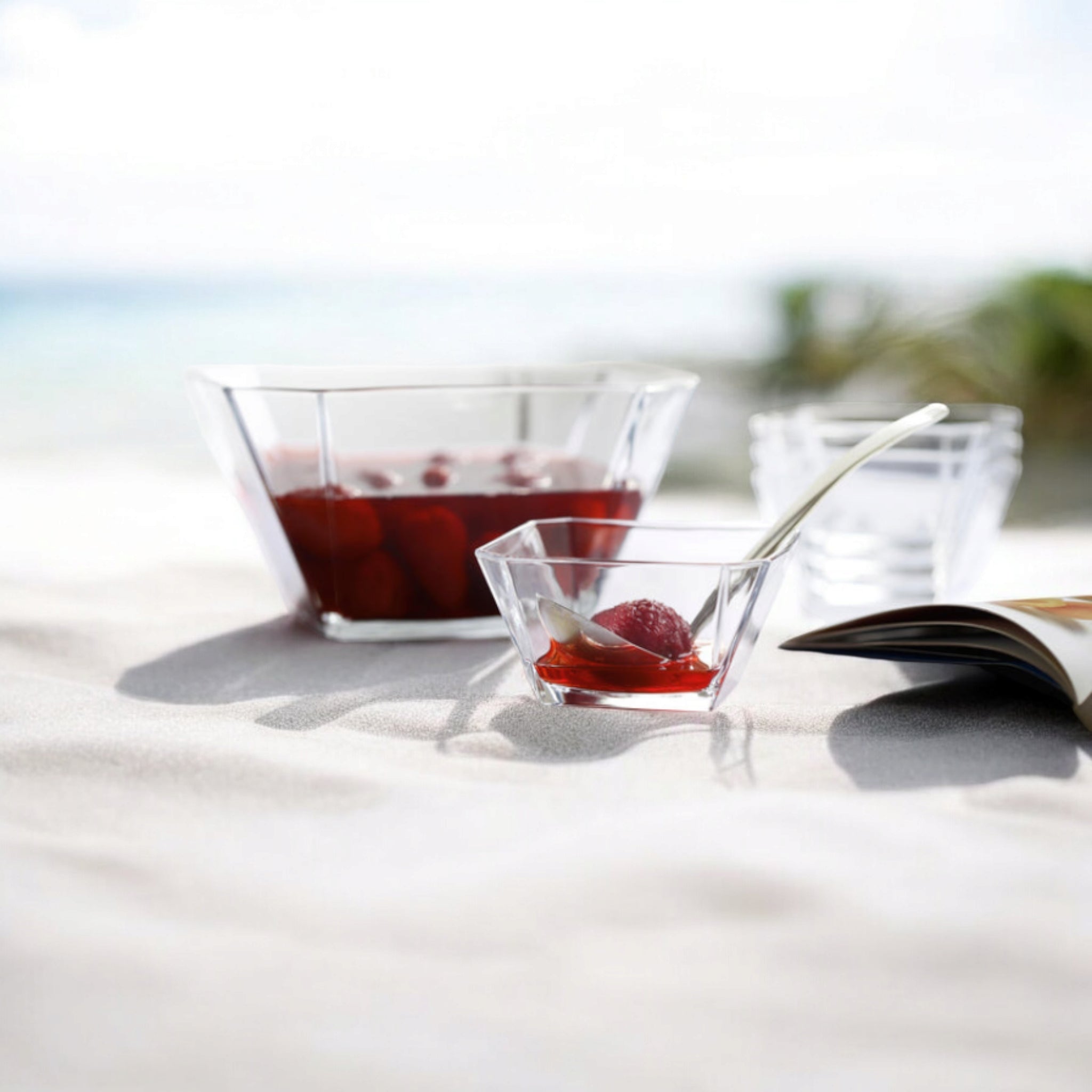 LAV Karen 20cm Glass Salad Bowl 1900cc SGN1863