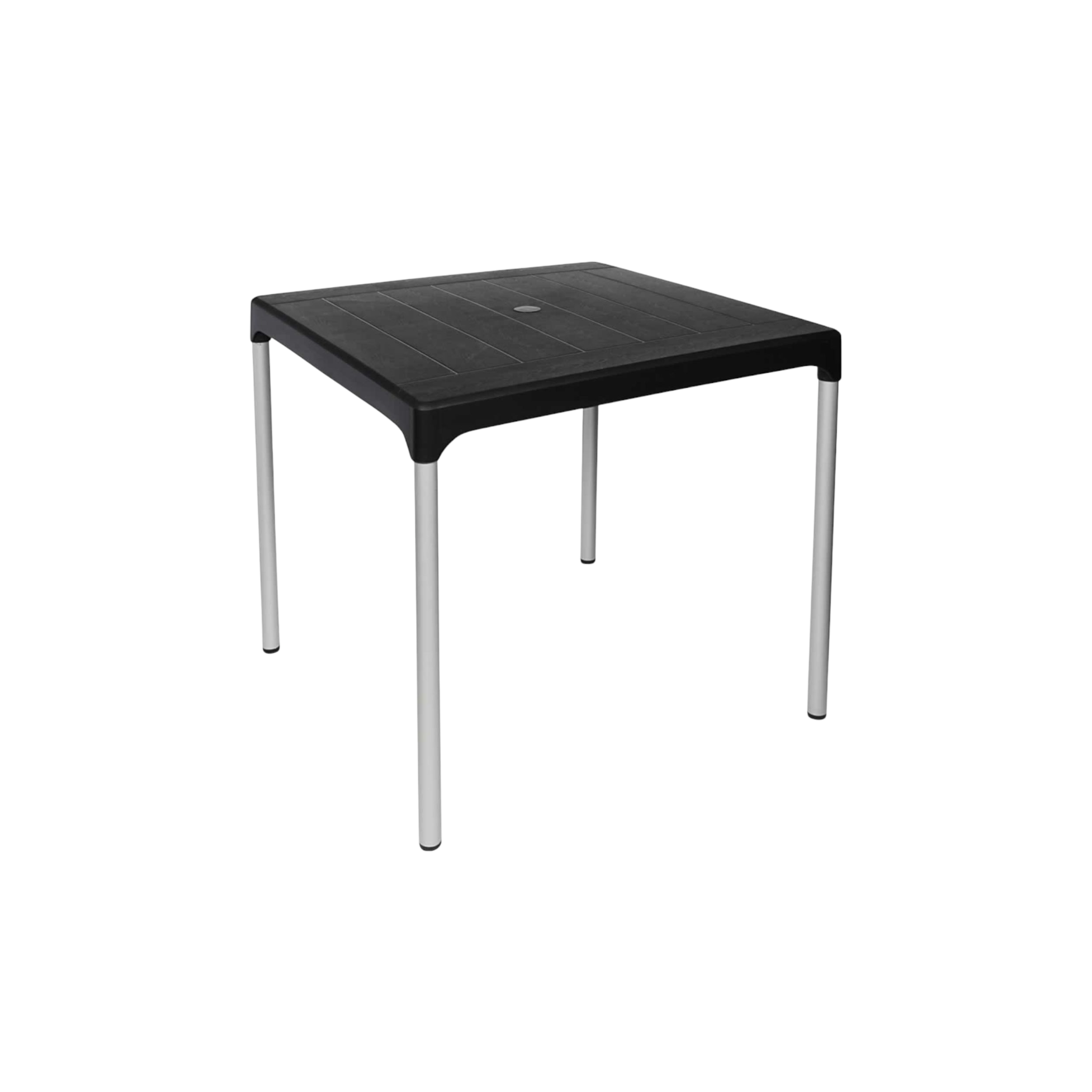 Chelsea Cafe Table Black Contour Outdoor