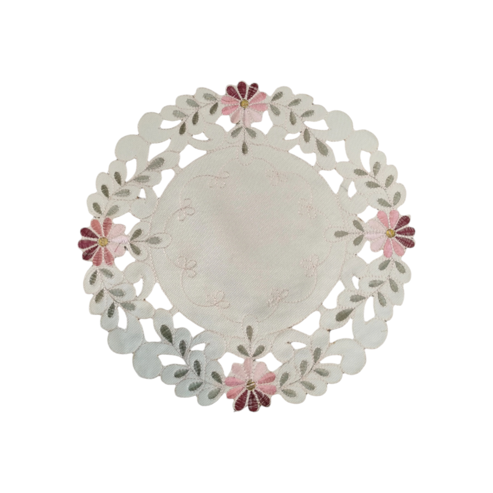 Round Table Mat Doilies 12pcs