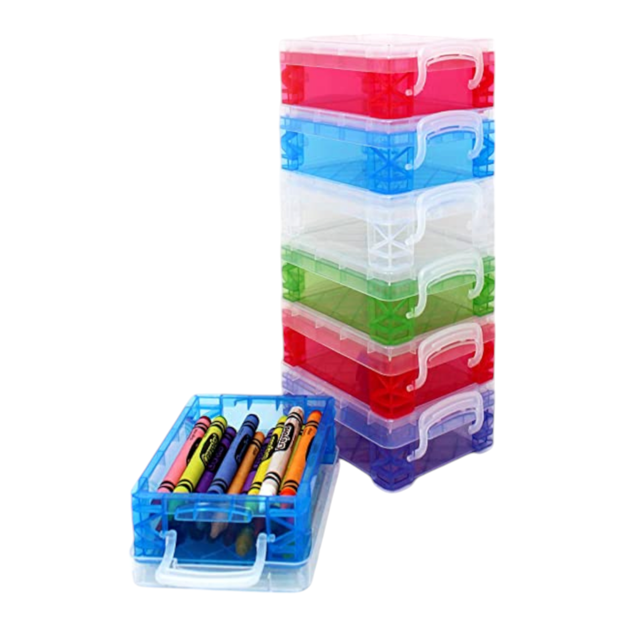 Nu Ware Mini Plastic Storage Box 300ml 205x80x70mm S/2