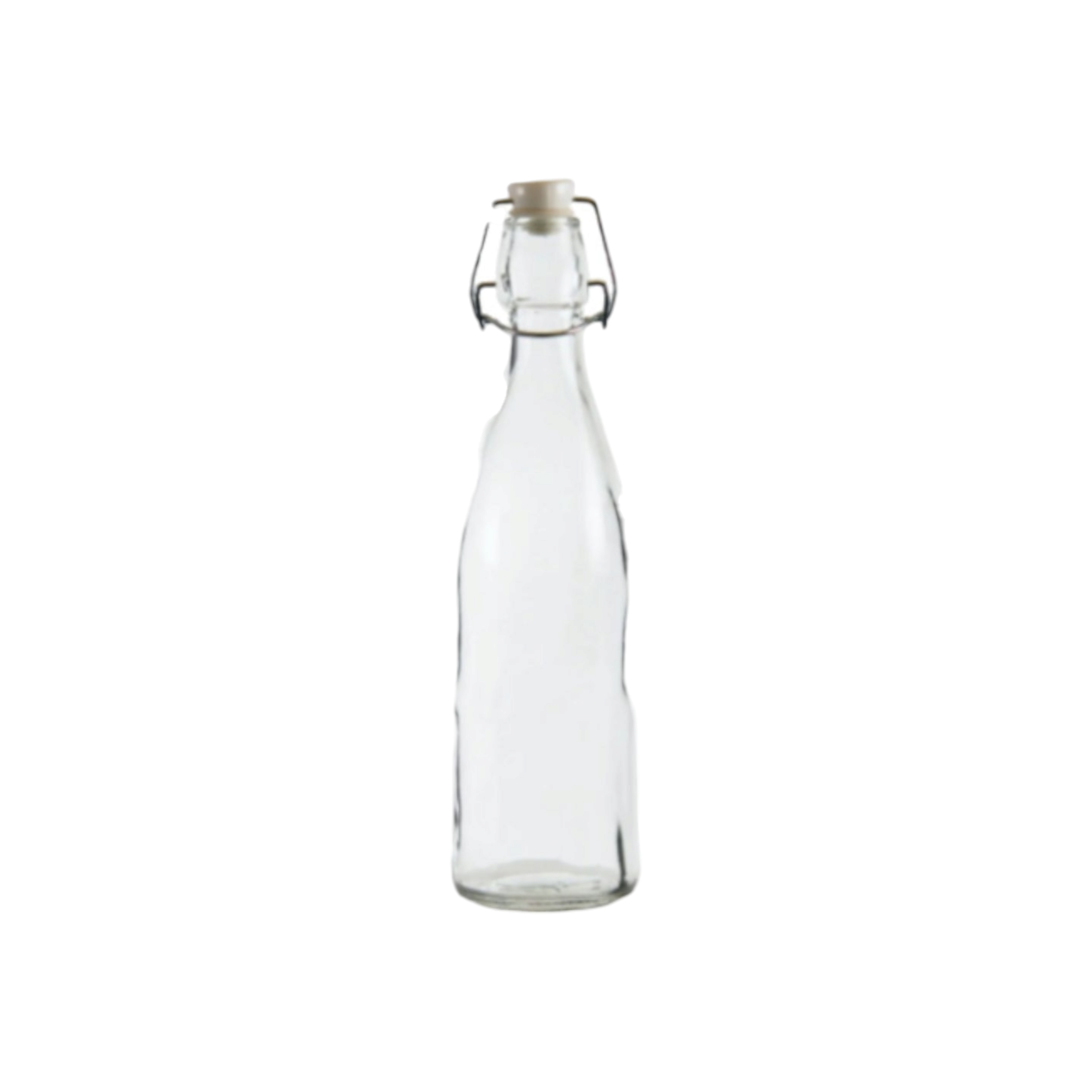 Regent 500ml Glass Bottle with White Clip Top Lid 6pack 10571