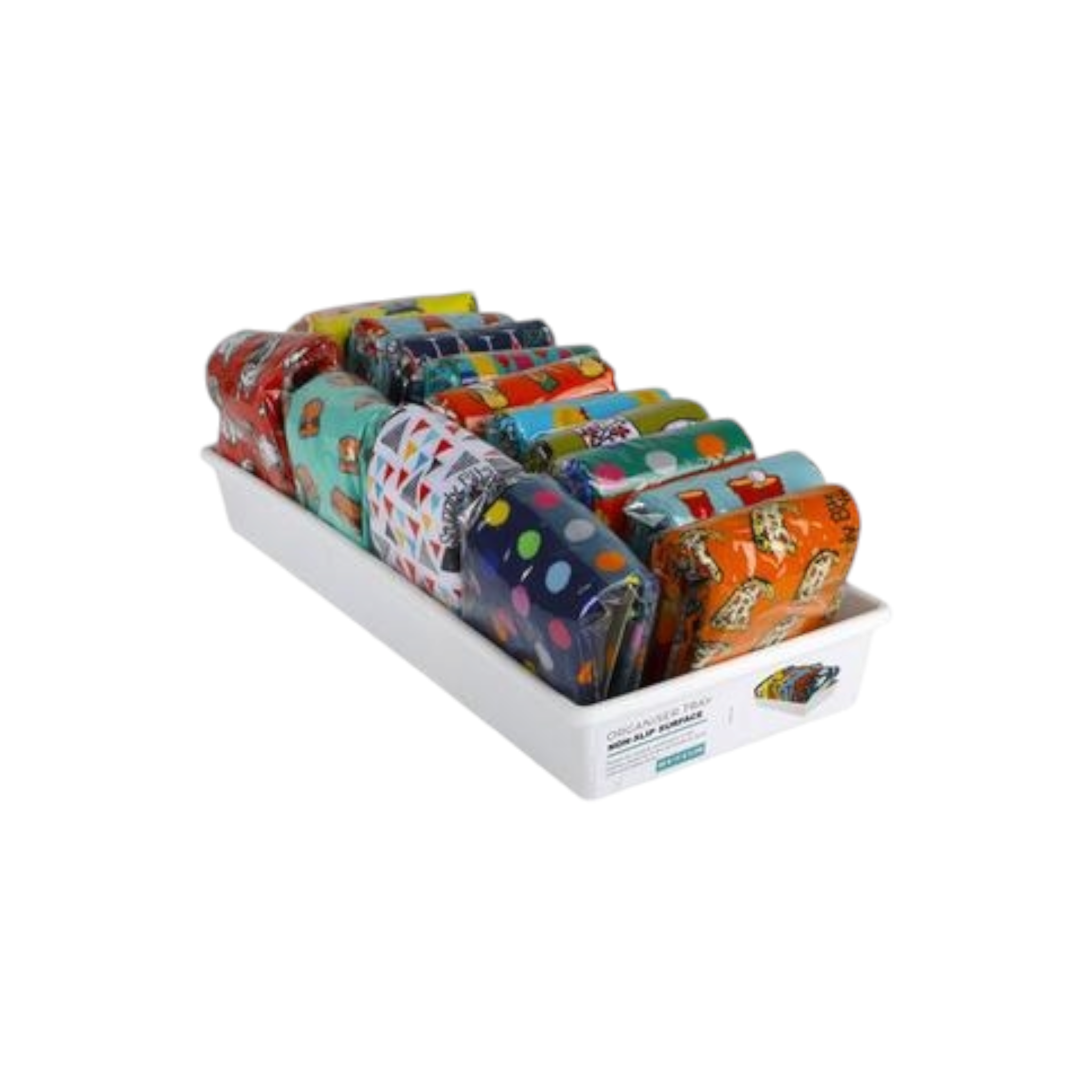 Storage Organiser Tray Non-Slip 40x17x5cm