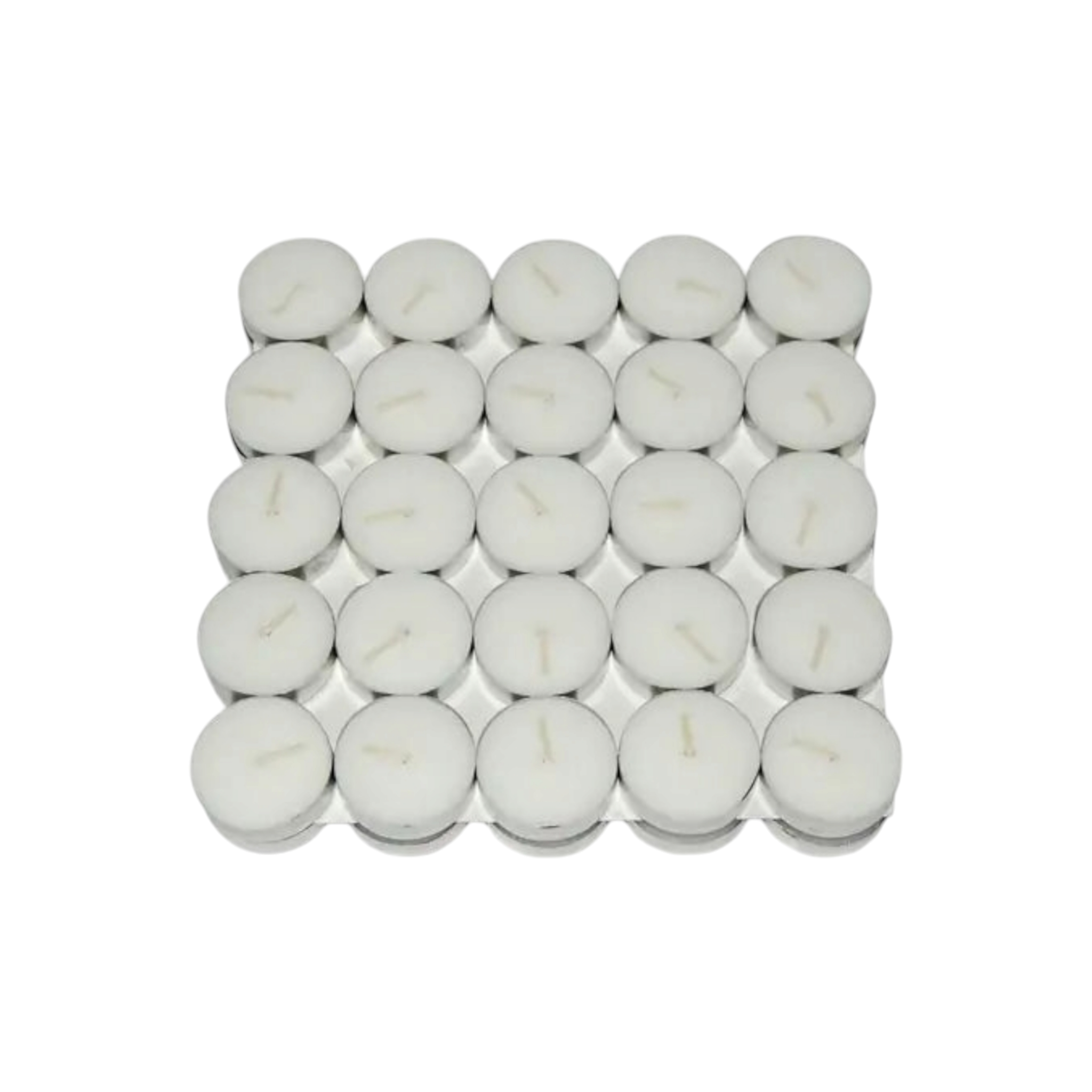 Tealight Candles White 50pack