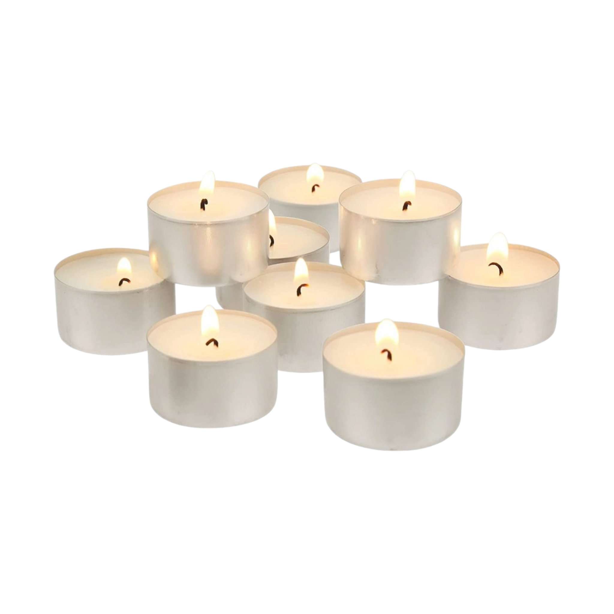 Tealight Candles White 50pack